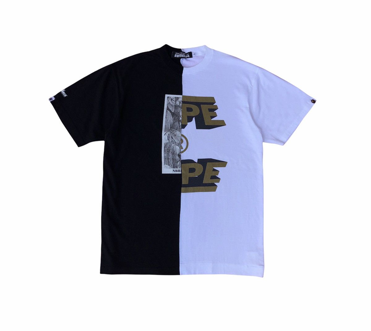 Bape × Neighborhood Bape x Neighbourhood Split Tee Size US L / EU 52-54 / 3 - 12 Thumbnail