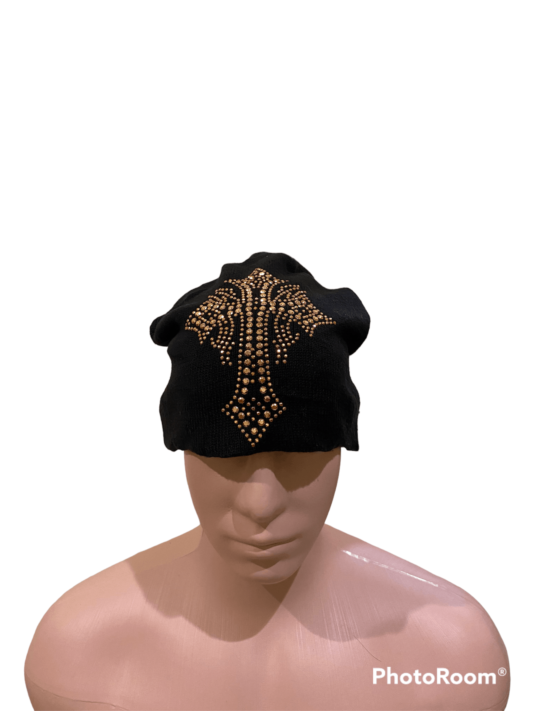 Seditionaries × Vintage Rare Design Vtg Gold Pendant Beany looks like Chrome Hearts Size ONE SIZE - 1 Thumbnail