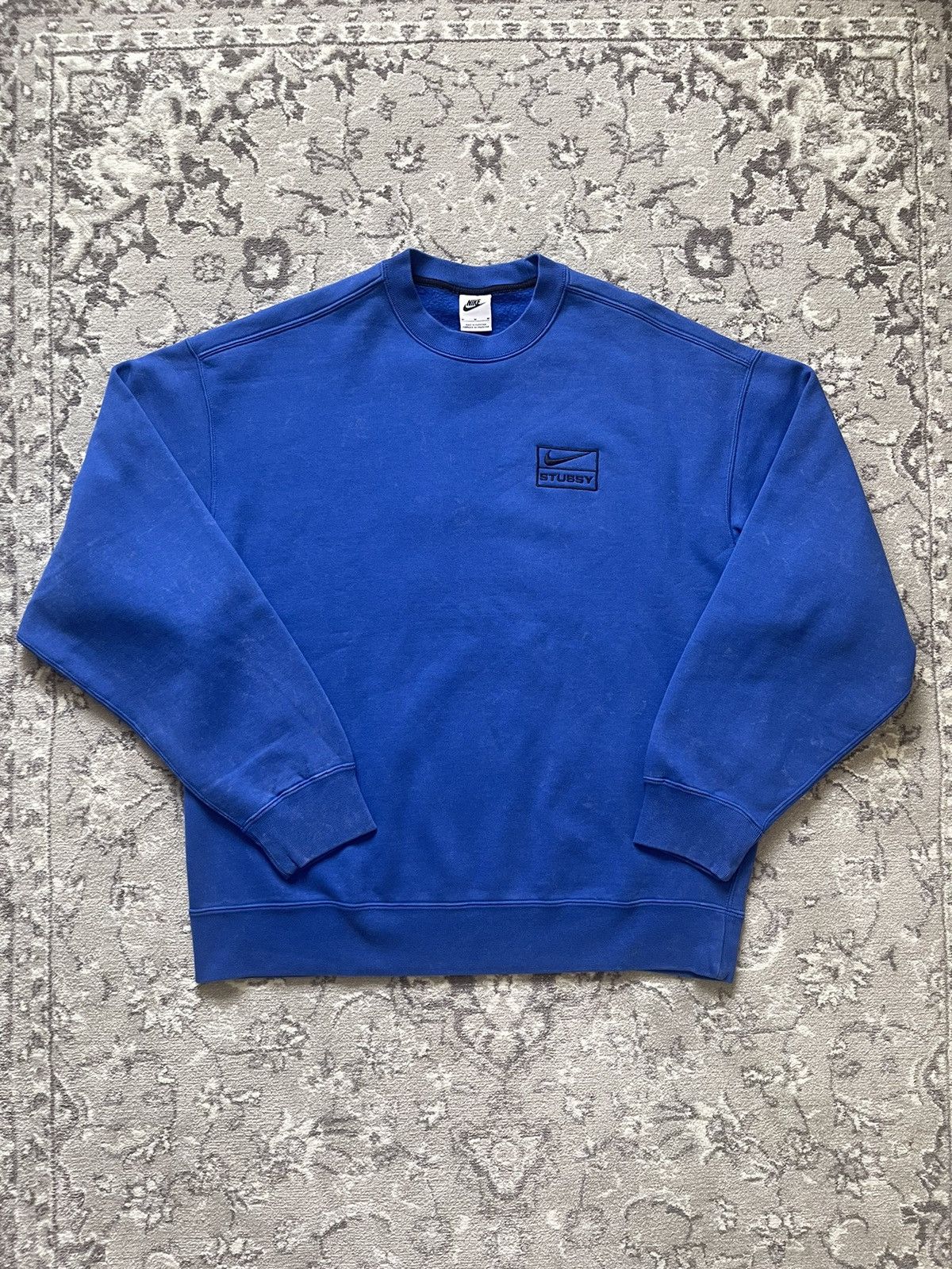 Stussy X Nike Acid Wash Crew | Grailed