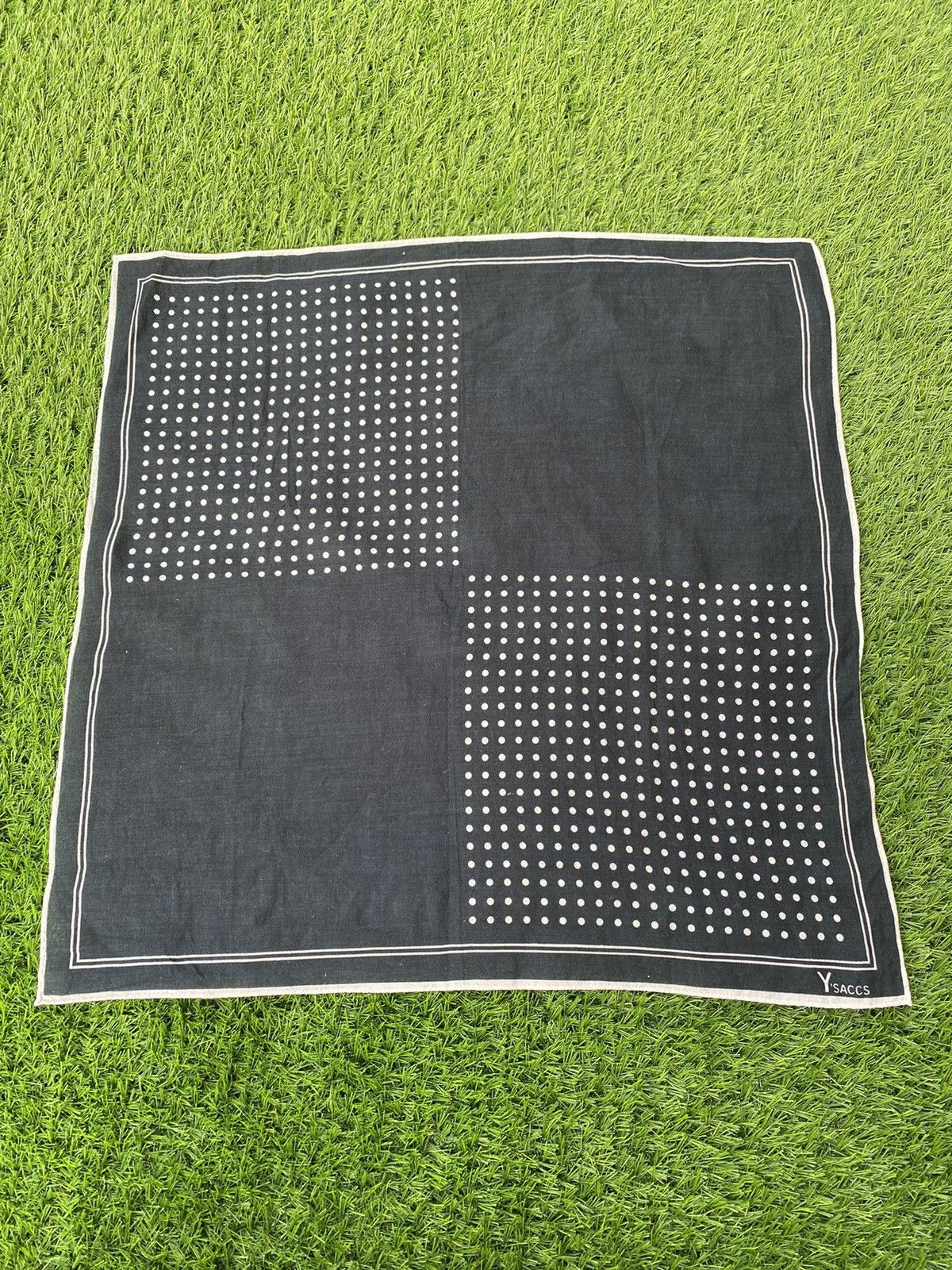 Japanese Brand × Yohji Yamamoto Vintage Ysaccs Handkerchief Size ONE SIZE - 4 Thumbnail