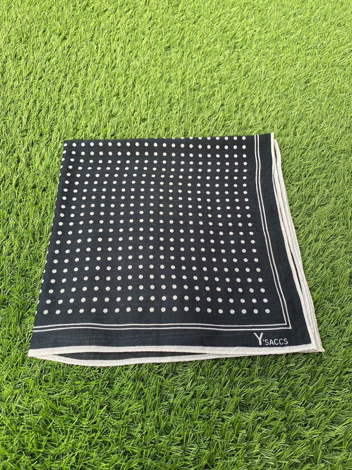 Japanese Brand × Yohji Yamamoto Vintage Ysaccs Handkerchief Size ONE SIZE - 3 Thumbnail