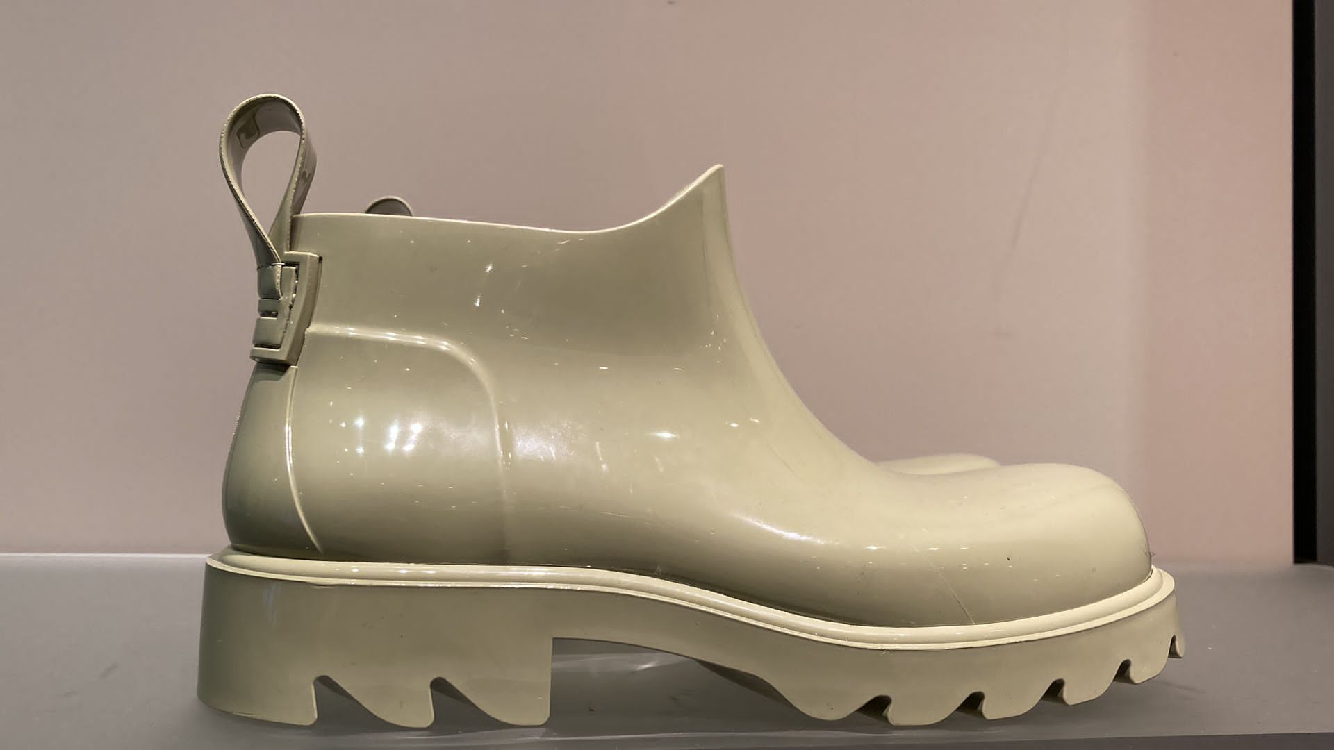 image of Bottega Veneta Stride Boots In Off-White in Off White, Men's (Size 9)