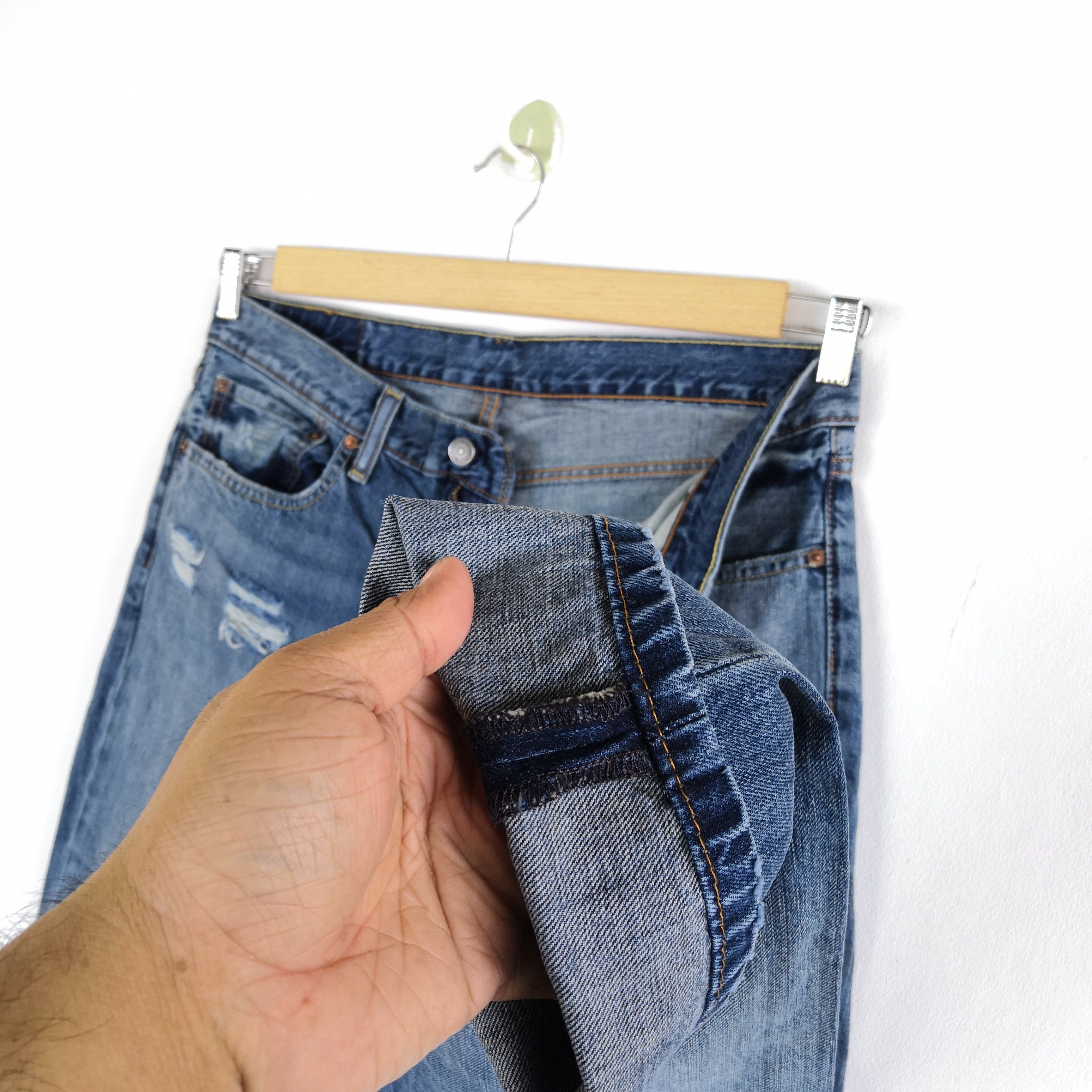 Levi's Vintage Levis Ripped Jeans Distressed Levi's 511 Denim Size US 34 / EU 50 - 7 Thumbnail