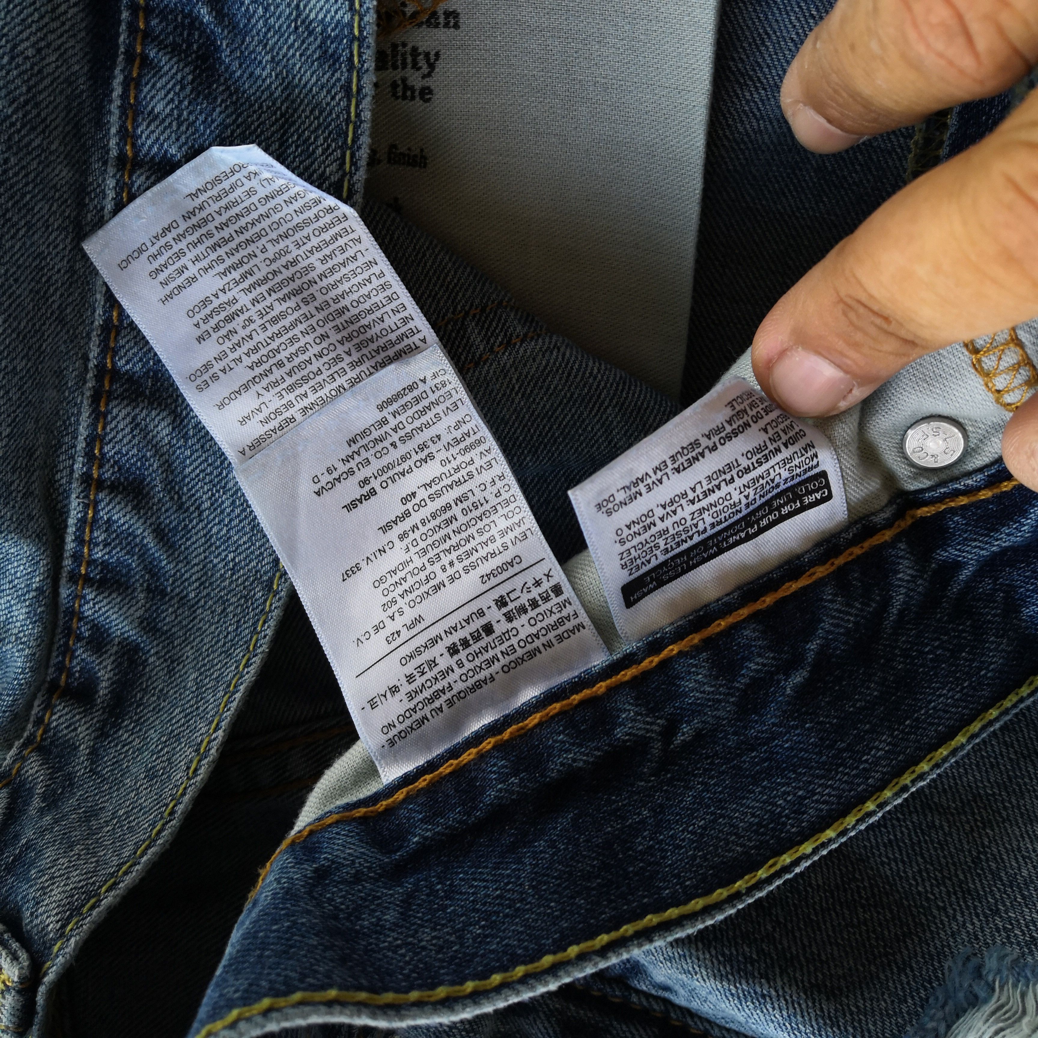 Levi's Vintage Levis Ripped Jeans Distressed Levi's 511 Denim Size US 34 / EU 50 - 10 Thumbnail