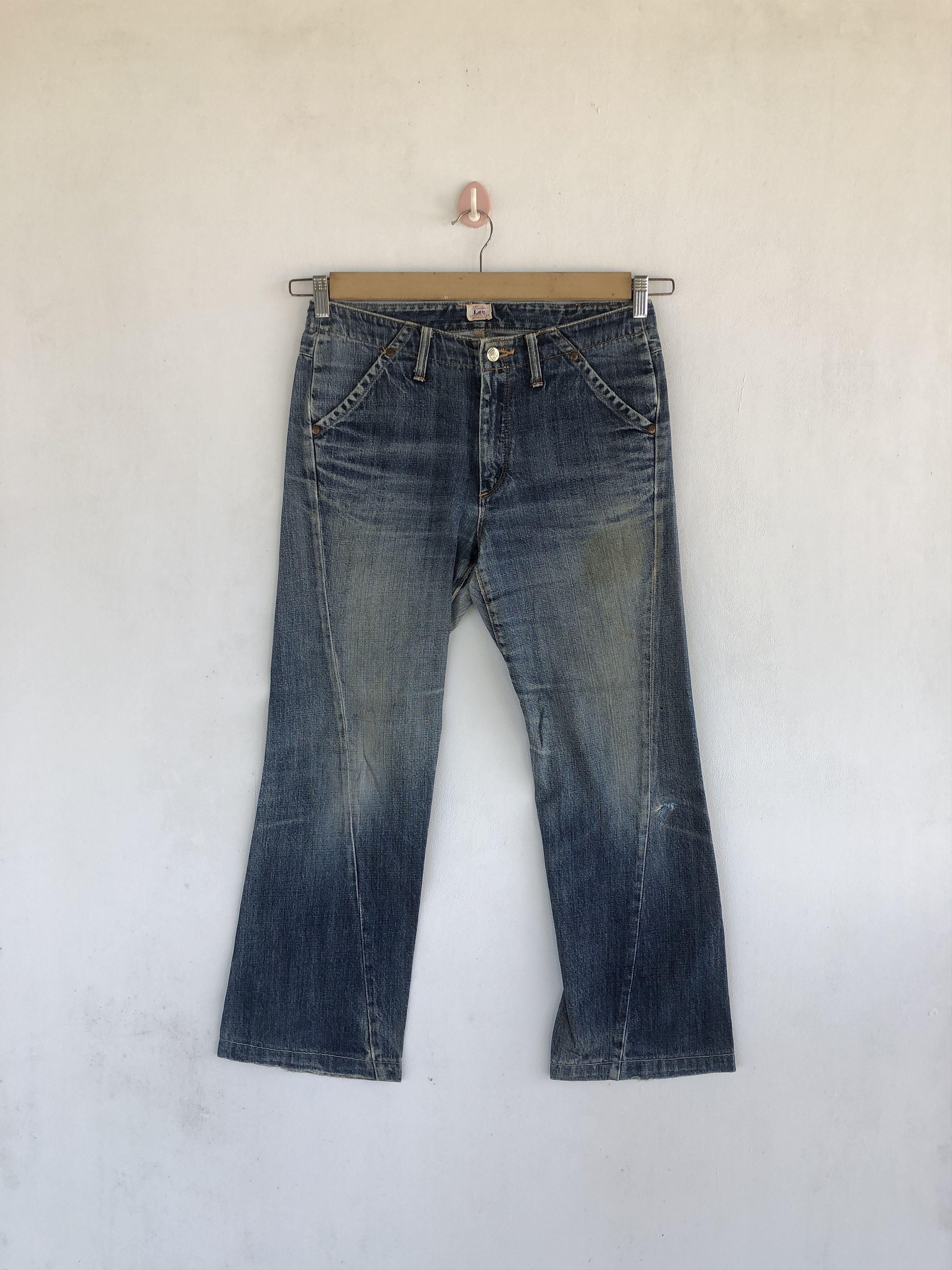 Lee Vintage Lee Jeans Lee Sanforized Denim Earth Tone Pants Size US 30 / EU 46 - 1 Thumbnail