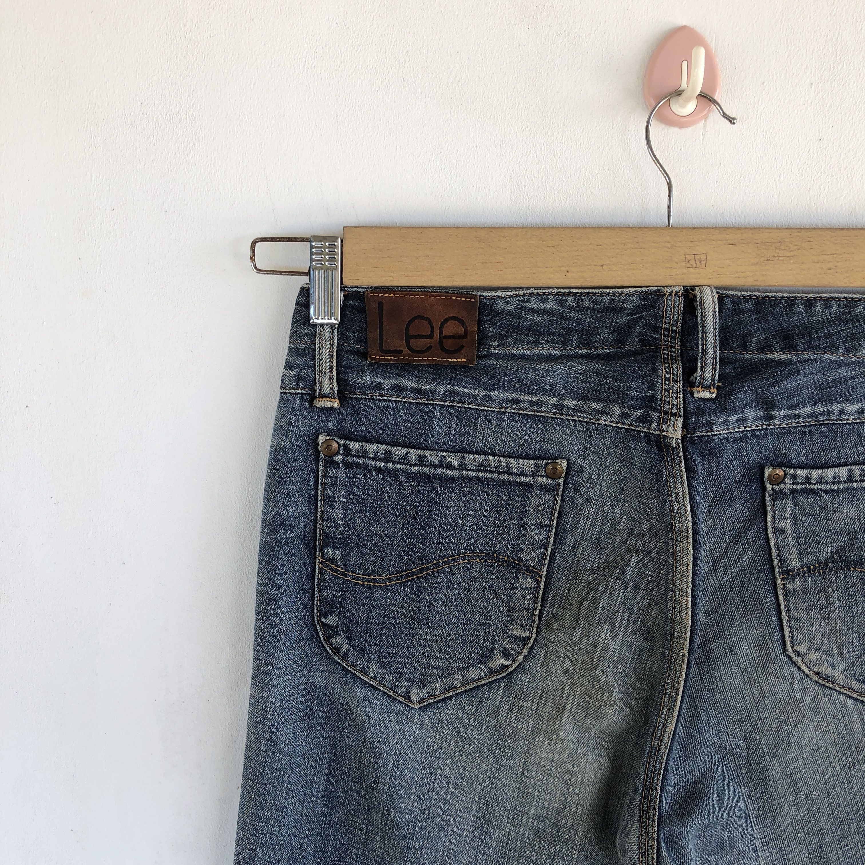 Lee Vintage Lee Jeans Lee Sanforized Denim Earth Tone Pants Size US 30 / EU 46 - 8 Thumbnail