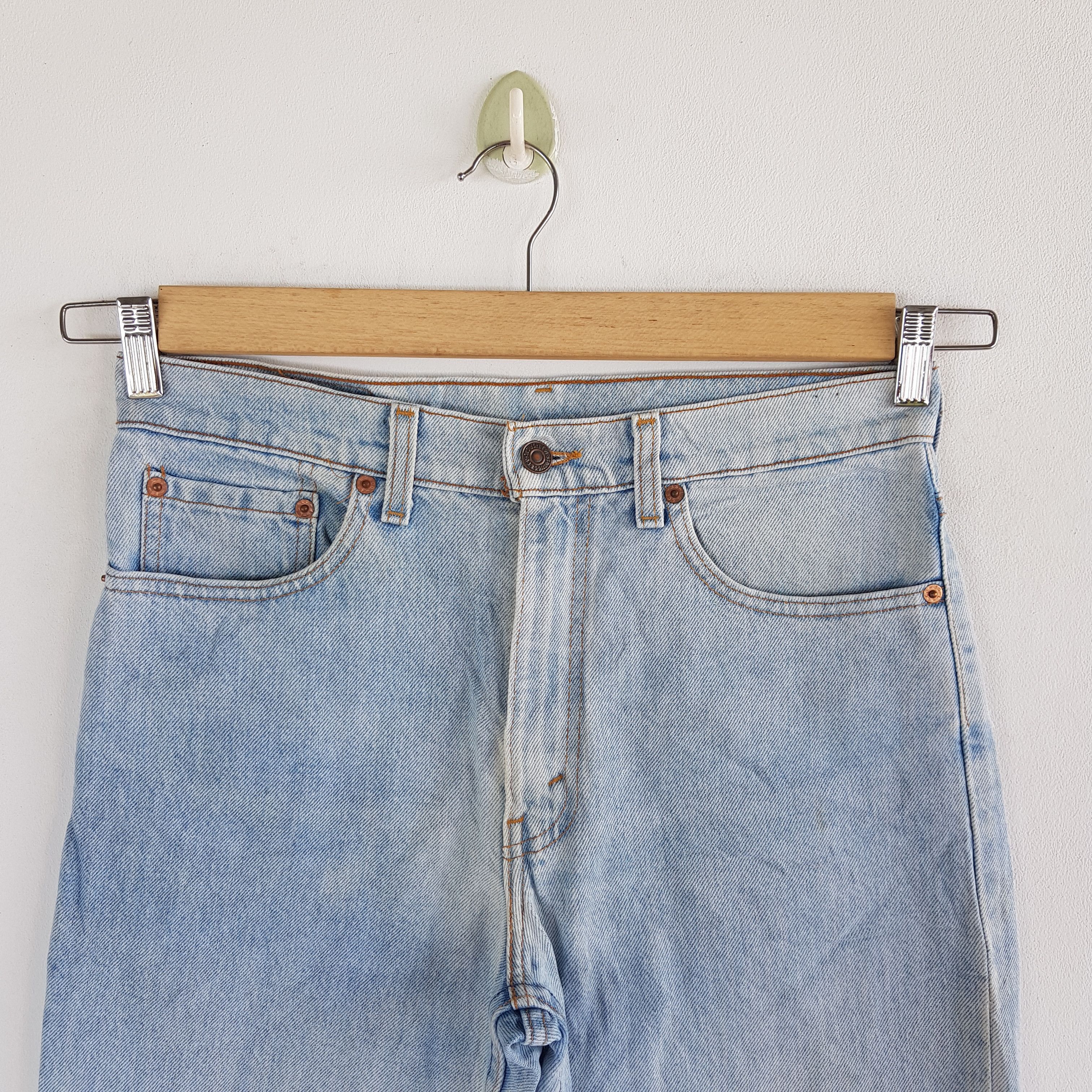 Levi's Vintage Levis Sun Faded Jeans Levi's 610 Light Wash Denim Size US 30 / EU 46 - 13 Thumbnail