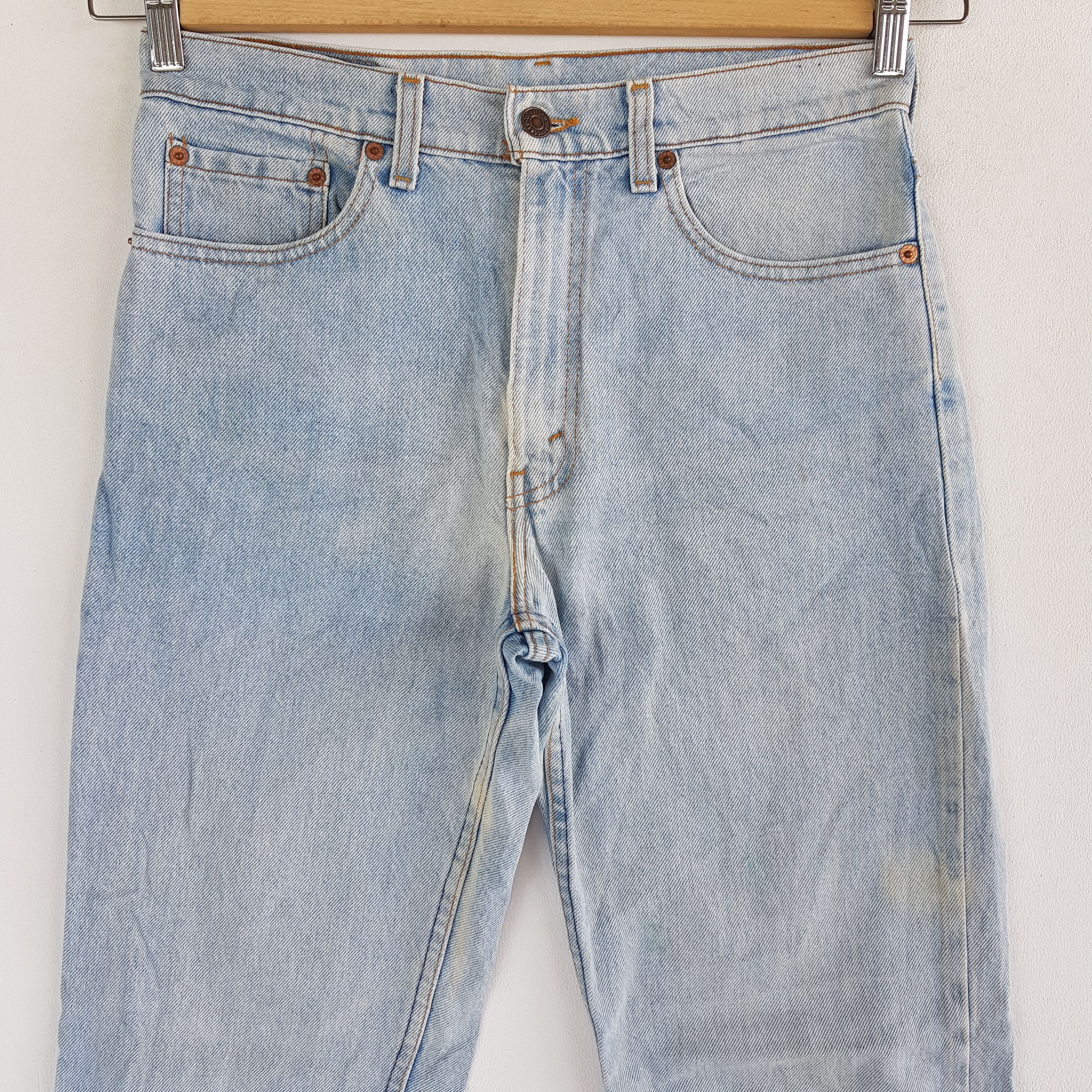 Levi's Vintage Levis Sun Faded Jeans Levi's 610 Light Wash Denim Size US 30 / EU 46 - 3 Thumbnail