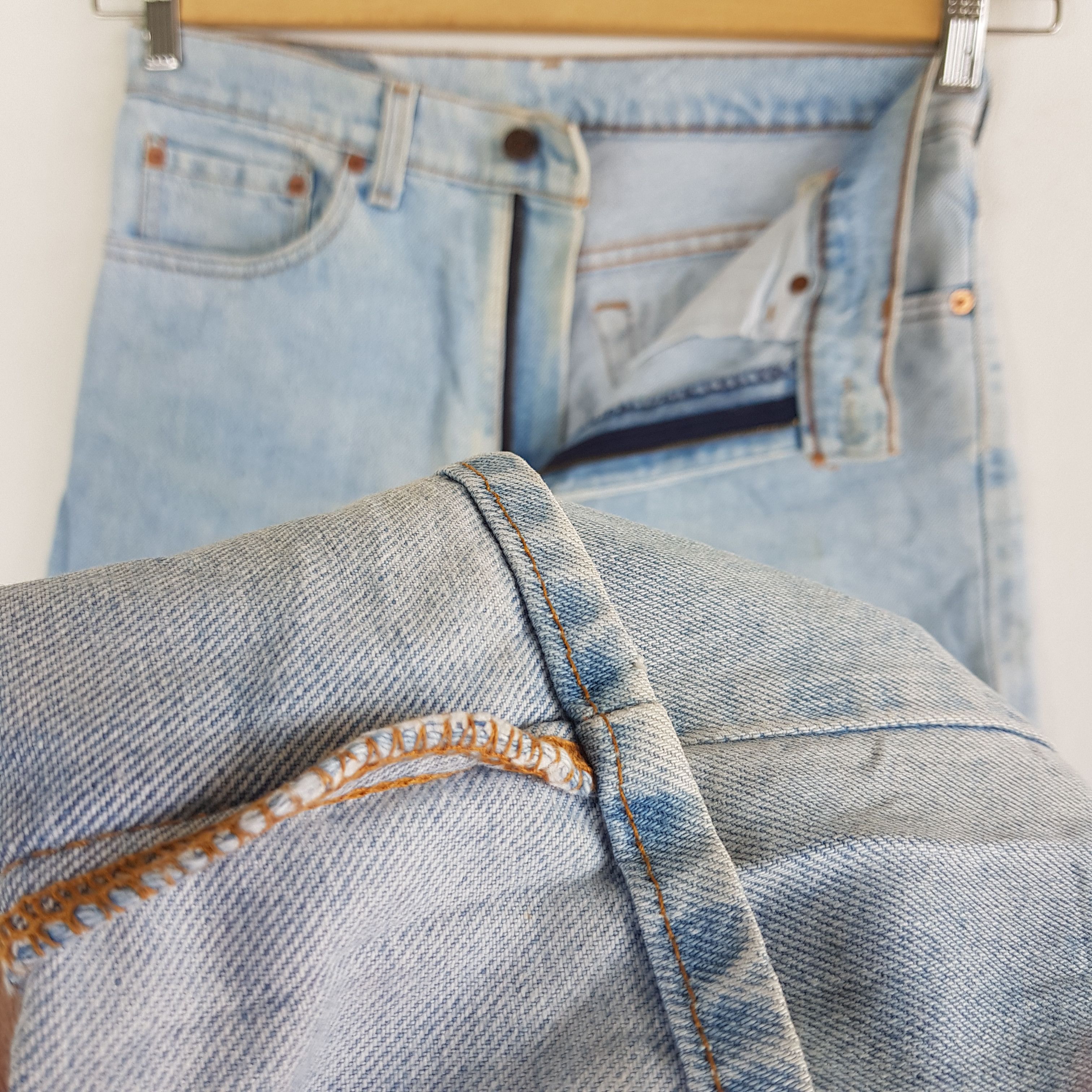 Levi's Vintage Levis Sun Faded Jeans Levi's 610 Light Wash Denim Size US 30 / EU 46 - 9 Thumbnail