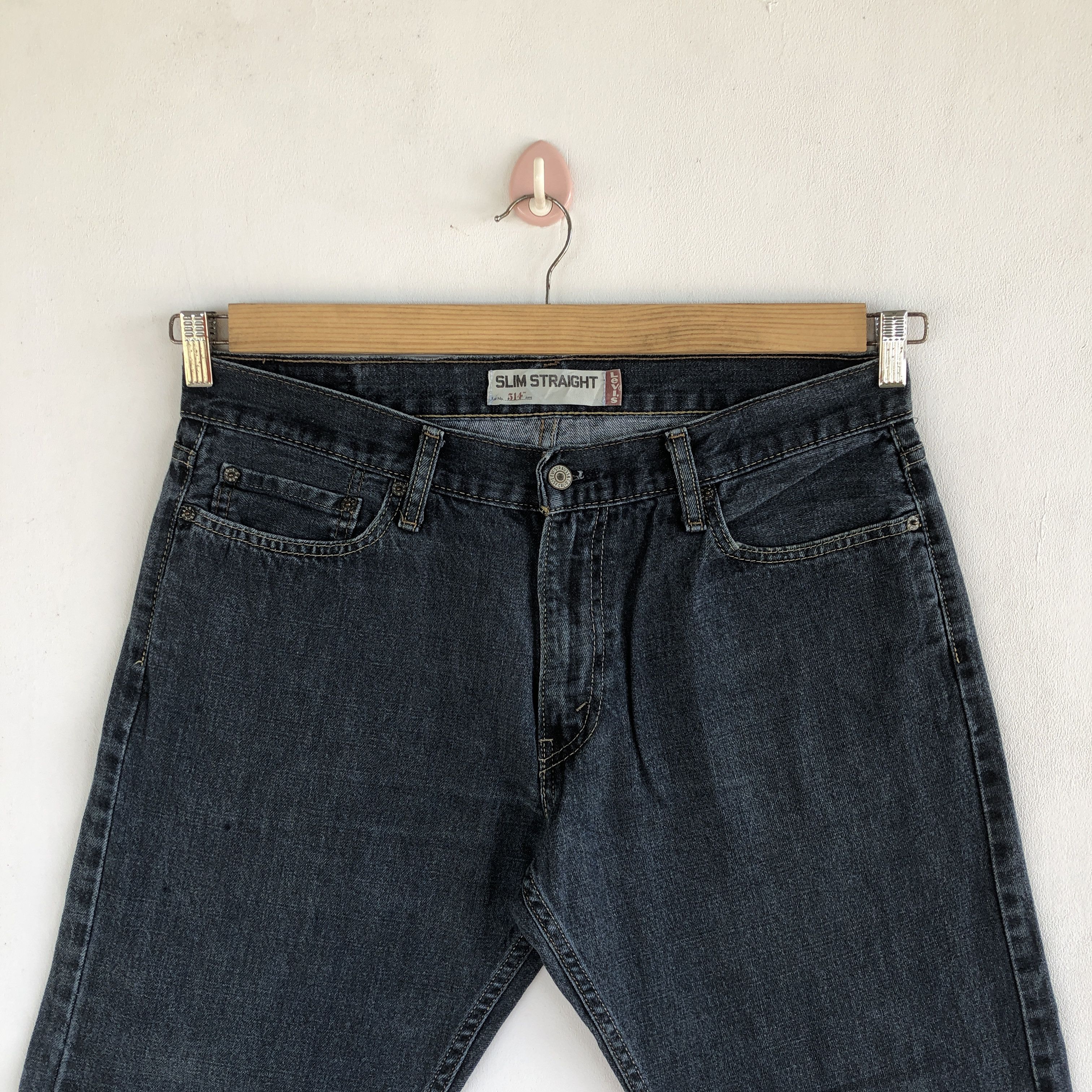 Levi's Vintage Levis Jeans Slim Straight Levi's 514 Denim Pants Size US 34 / EU 50 - 3 Thumbnail