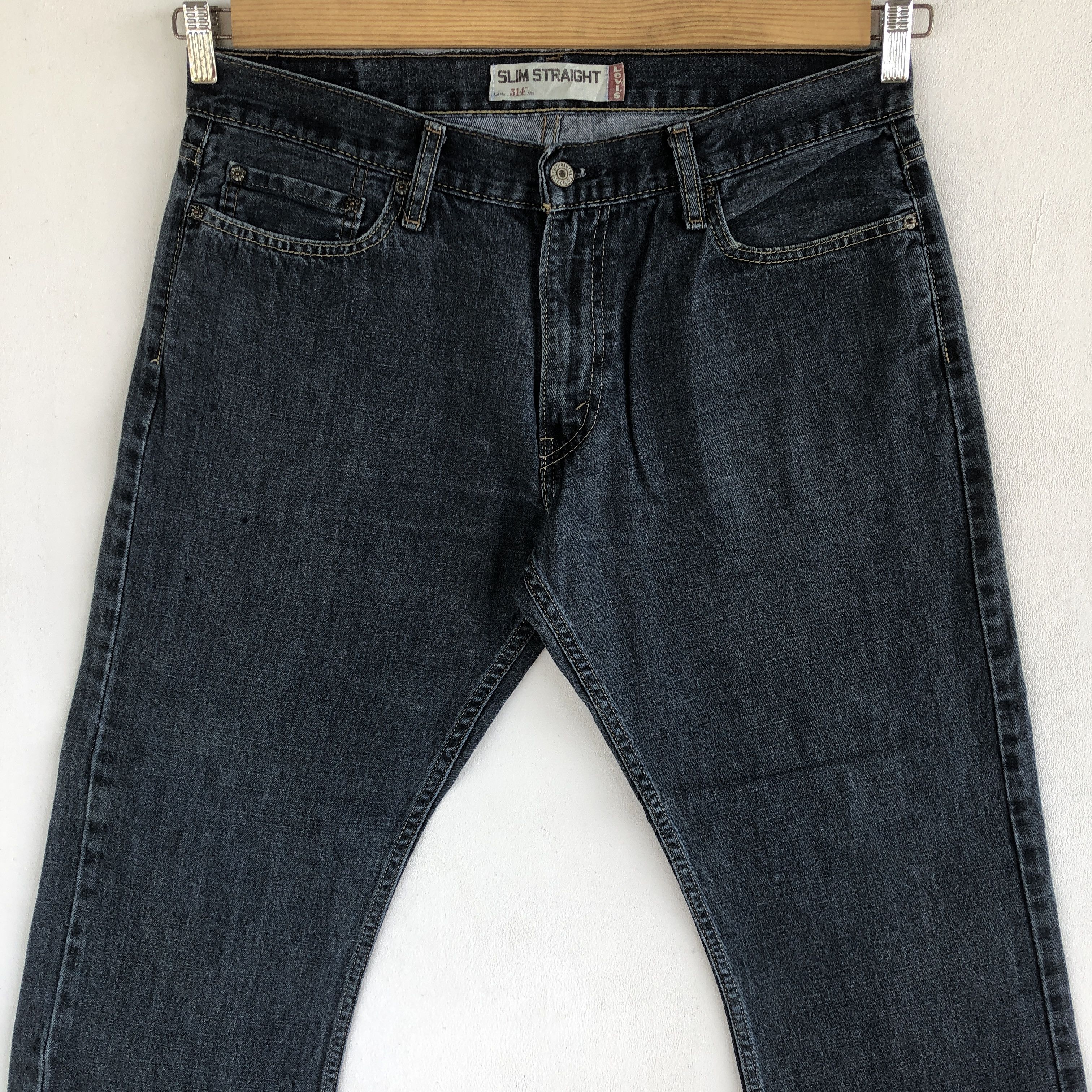 Levi's Vintage Levis Jeans Slim Straight Levi's 514 Denim Pants Size US 34 / EU 50 - 5 Thumbnail
