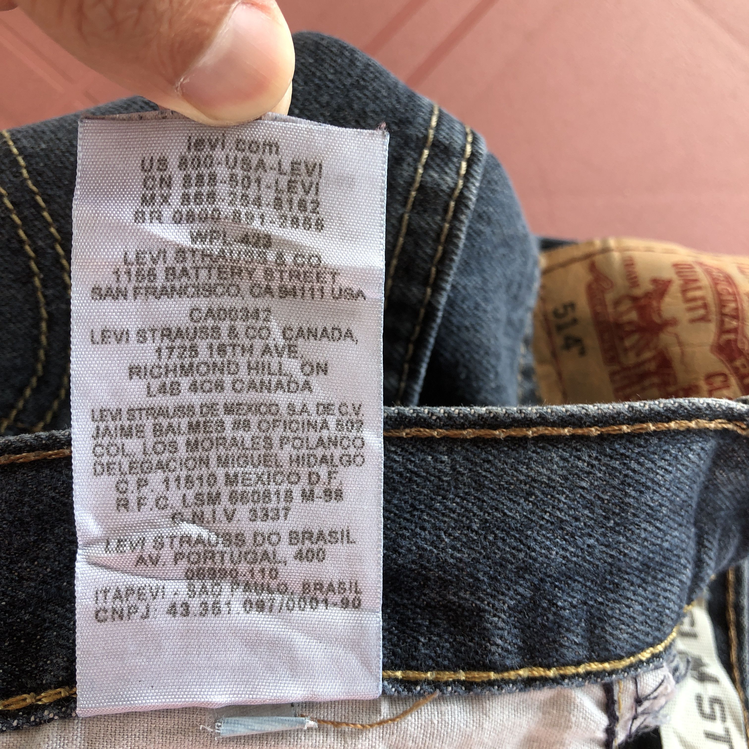 Levi's Vintage Levis Jeans Slim Straight Levi's 514 Denim Pants Size US 34 / EU 50 - 12 Thumbnail