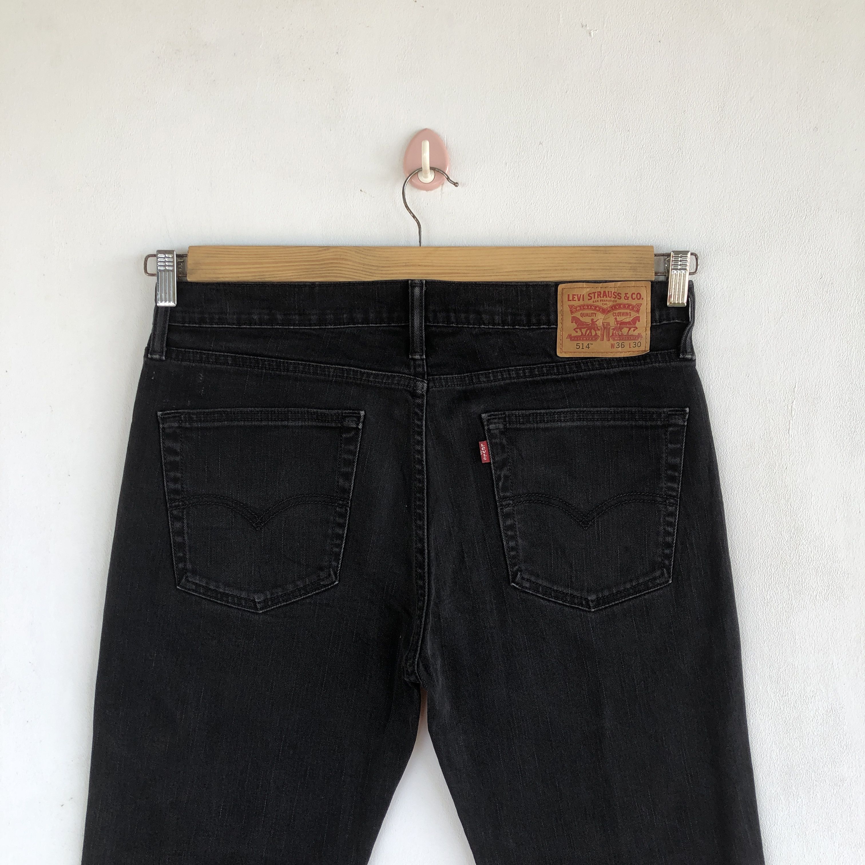 Levi's Vintage Levis Jeans Slim Straight Levi's 514 Denim Pants Size US 34 / EU 50 - 4 Thumbnail