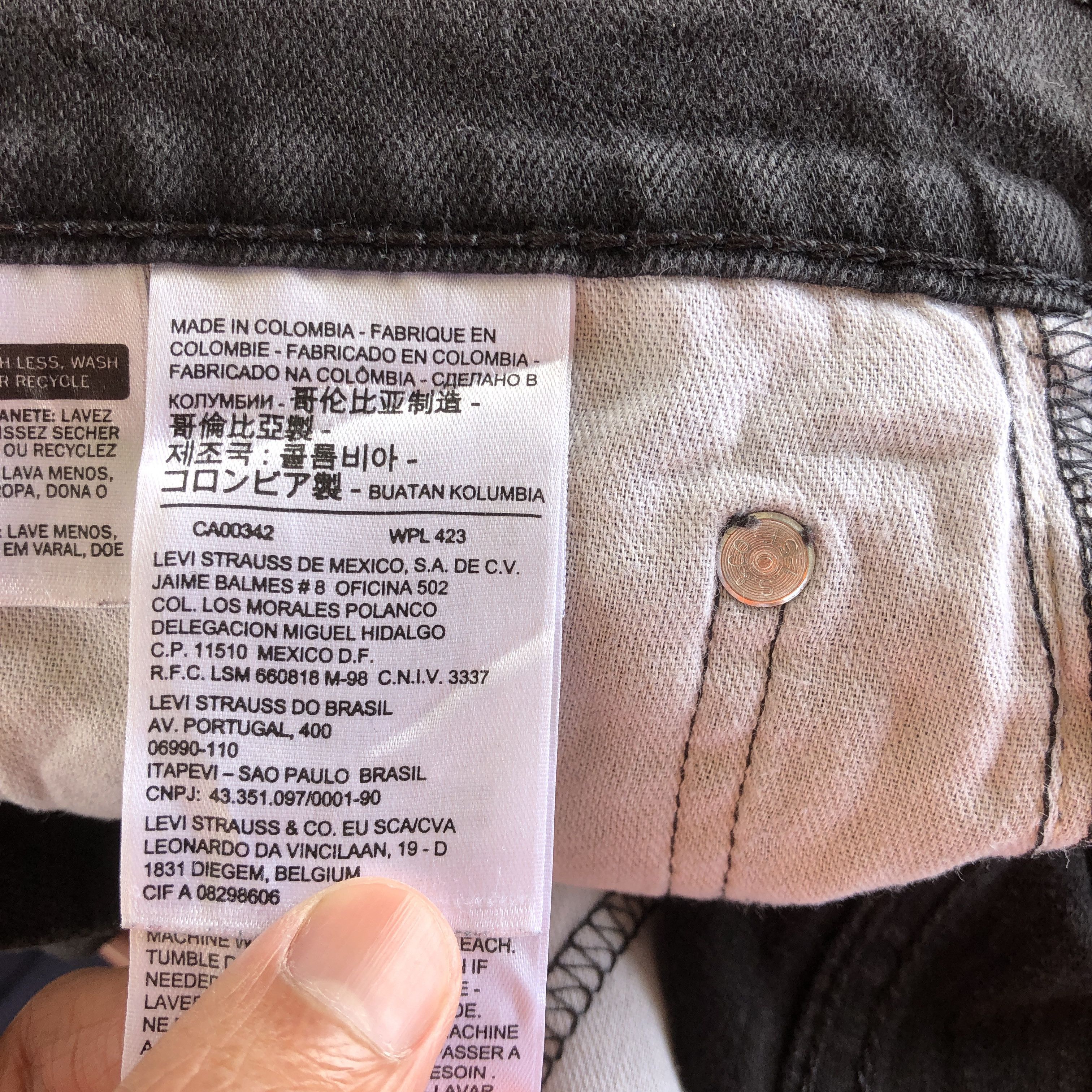 Levi's Vintage Levis Jeans Slim Straight Levi's 514 Denim Pants Size US 34 / EU 50 - 12 Thumbnail