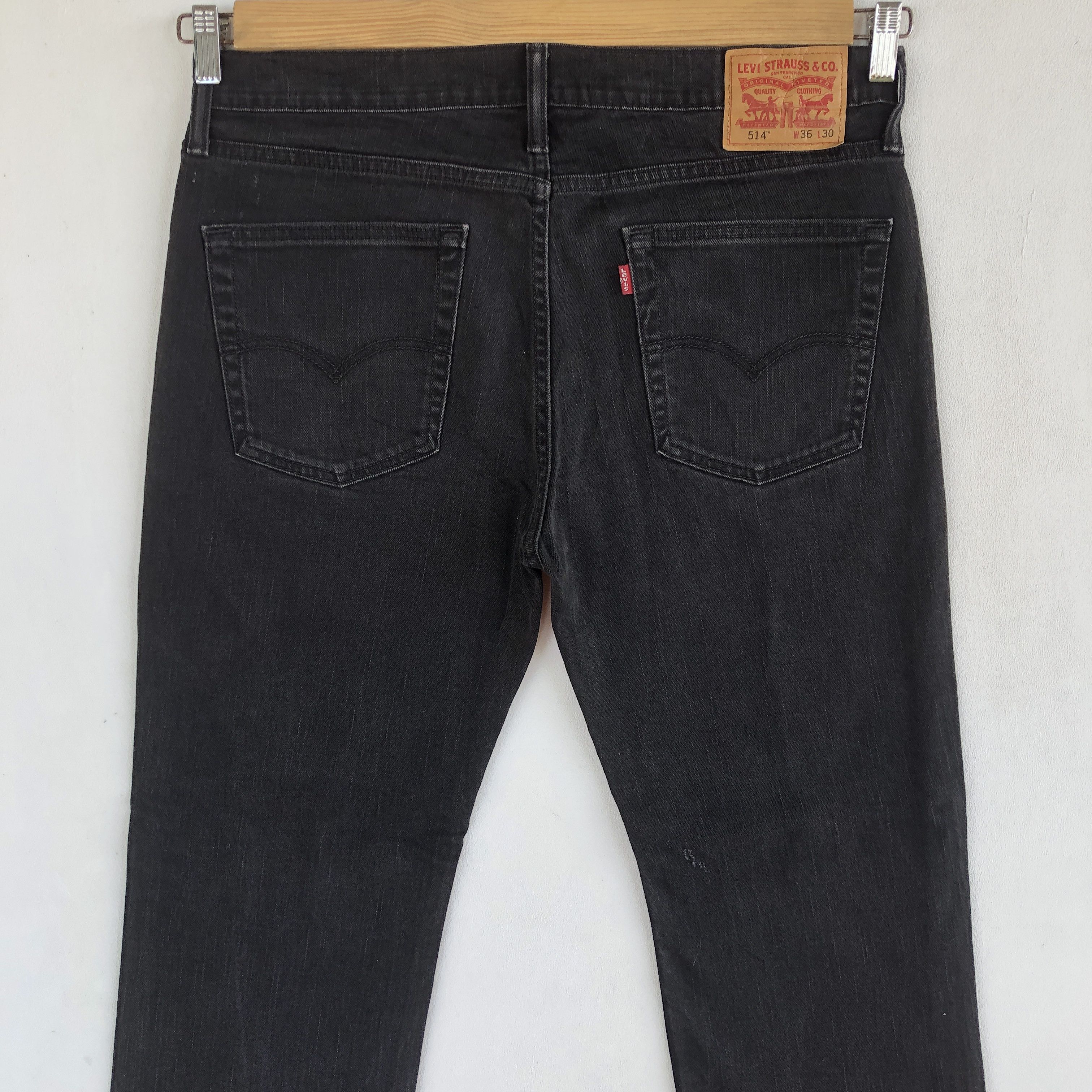 Levi's Vintage Levis Jeans Slim Straight Levi's 514 Denim Pants Size US 34 / EU 50 - 6 Thumbnail