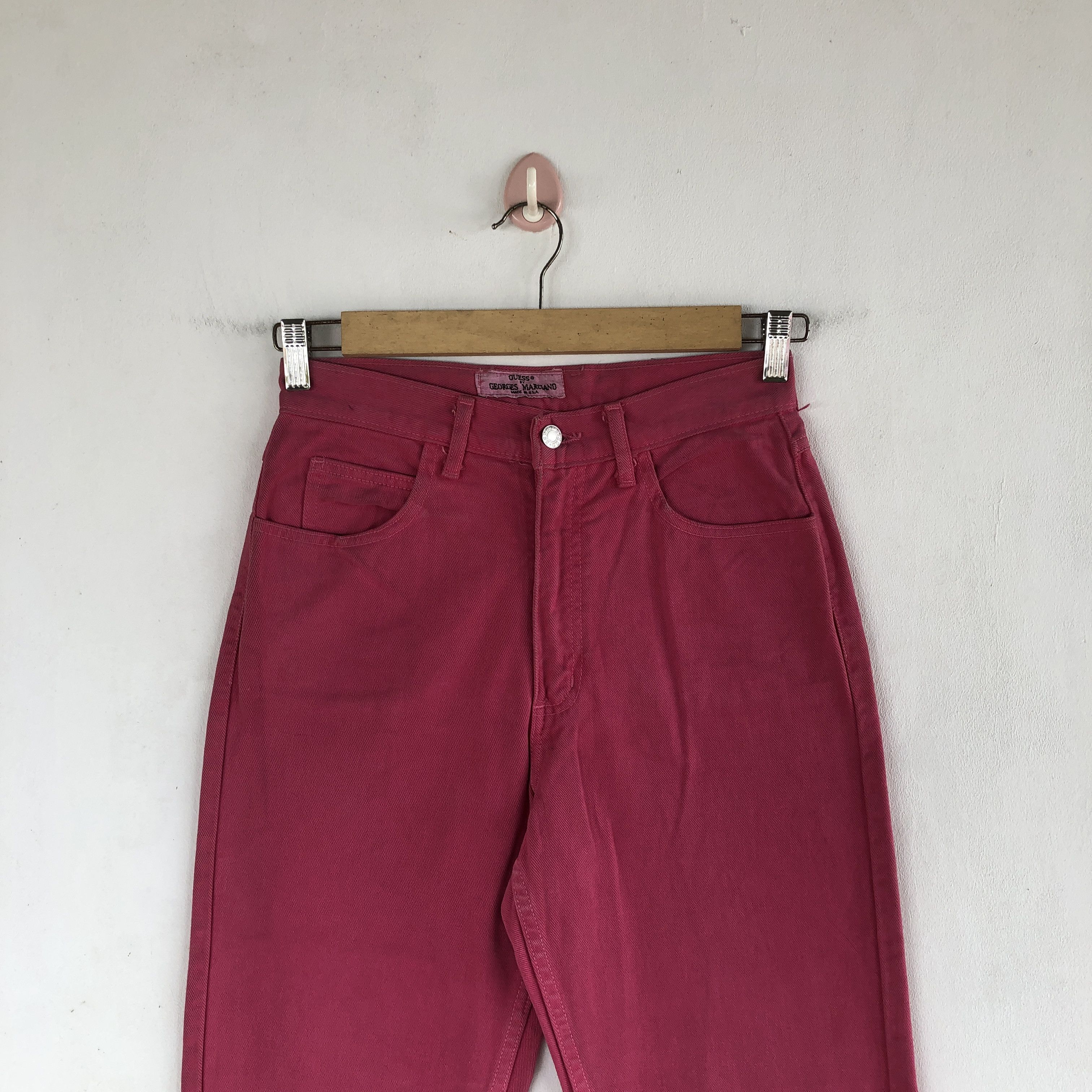 Guess Vintage Guess Jeans Baggy Guess Faded Pink 56789 Size 26" / US 2 / IT 38 - 3 Thumbnail