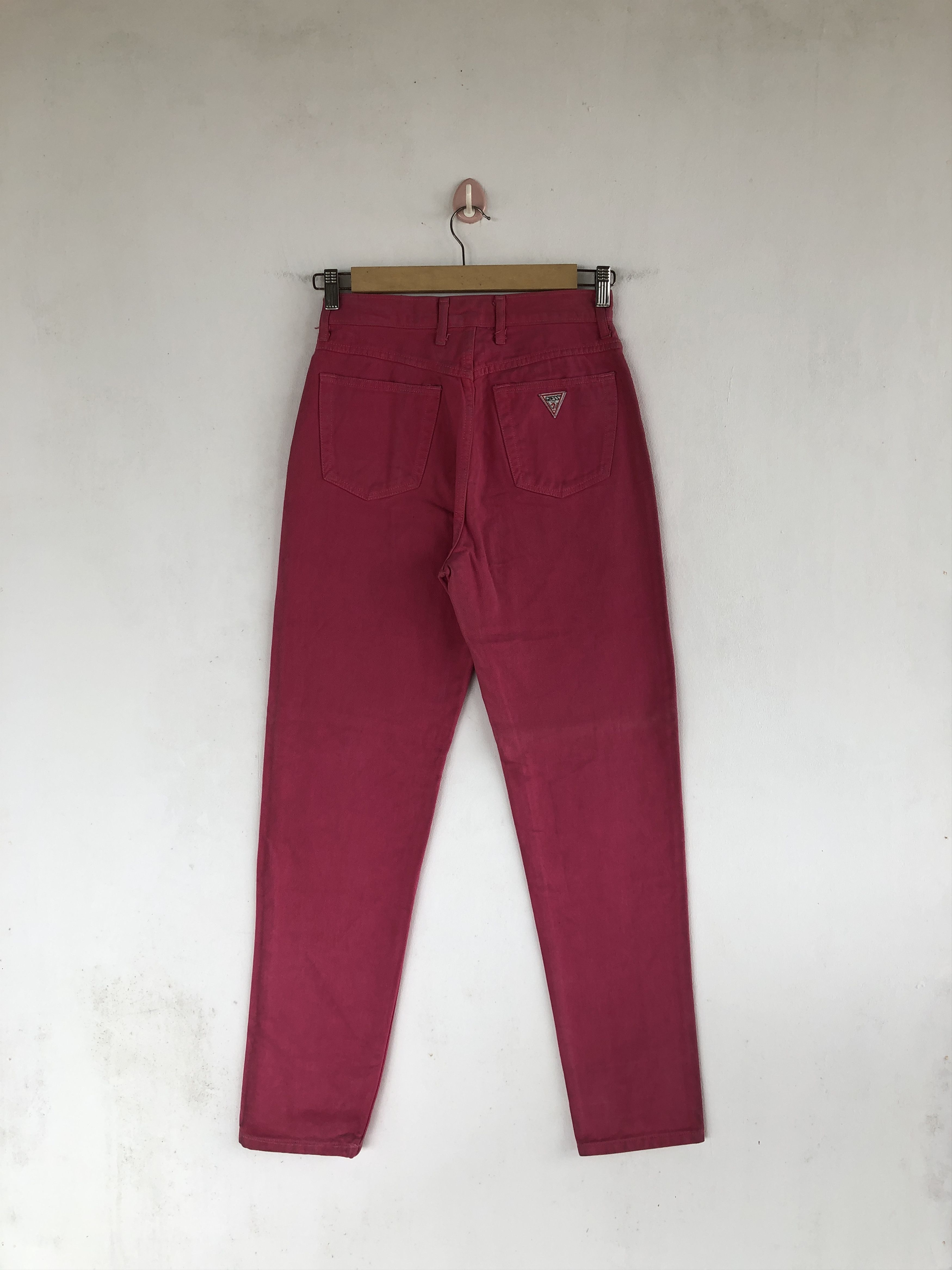 Guess Vintage Guess Jeans Baggy Guess Faded Pink 56789 Size 26" / US 2 / IT 38 - 2 Thumbnail