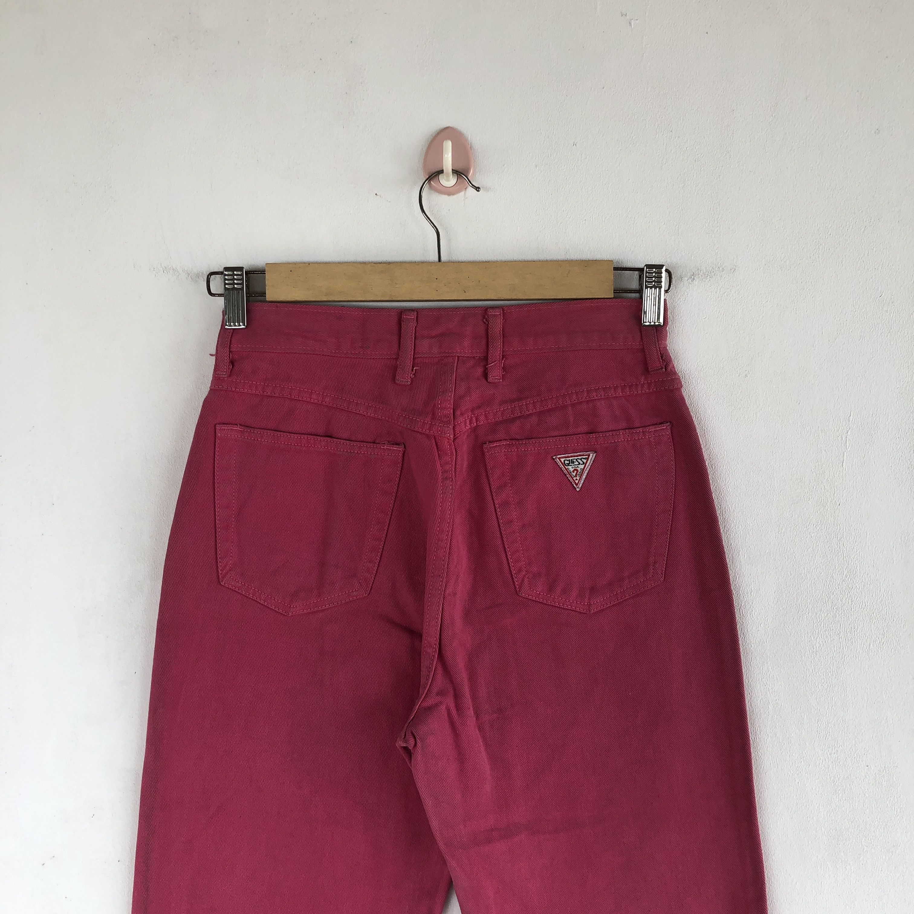 Guess Vintage Guess Jeans Baggy Guess Faded Pink 56789 Size 26" / US 2 / IT 38 - 4 Thumbnail