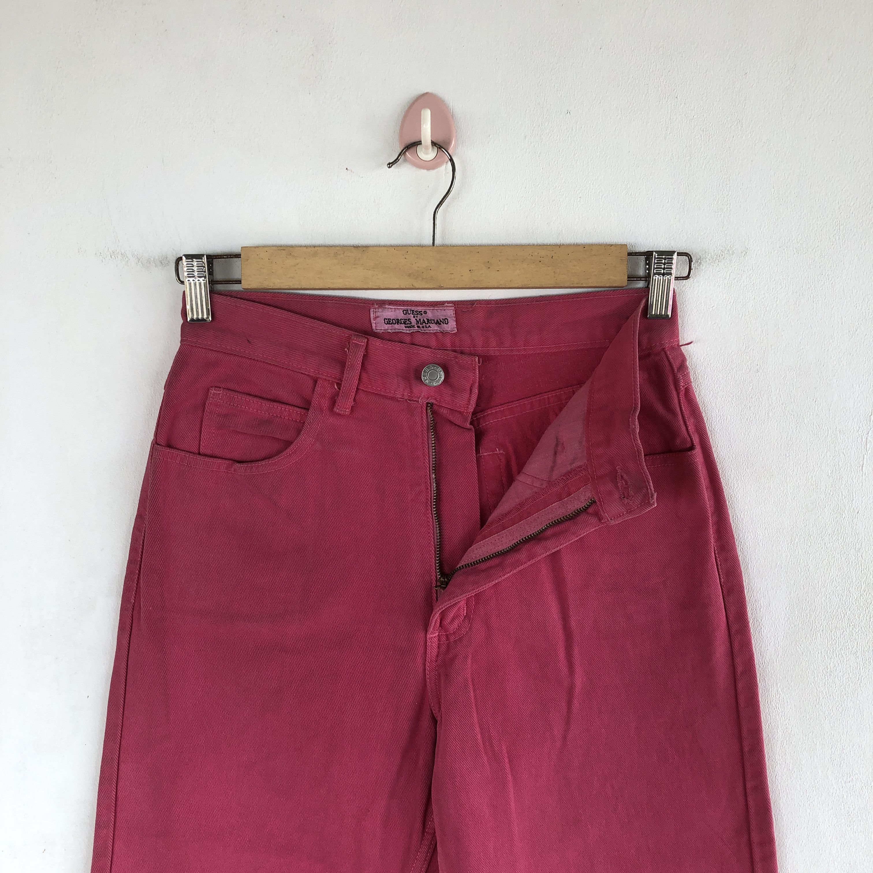 Guess Vintage Guess Jeans Baggy Guess Faded Pink 56789 Size 26" / US 2 / IT 38 - 8 Thumbnail