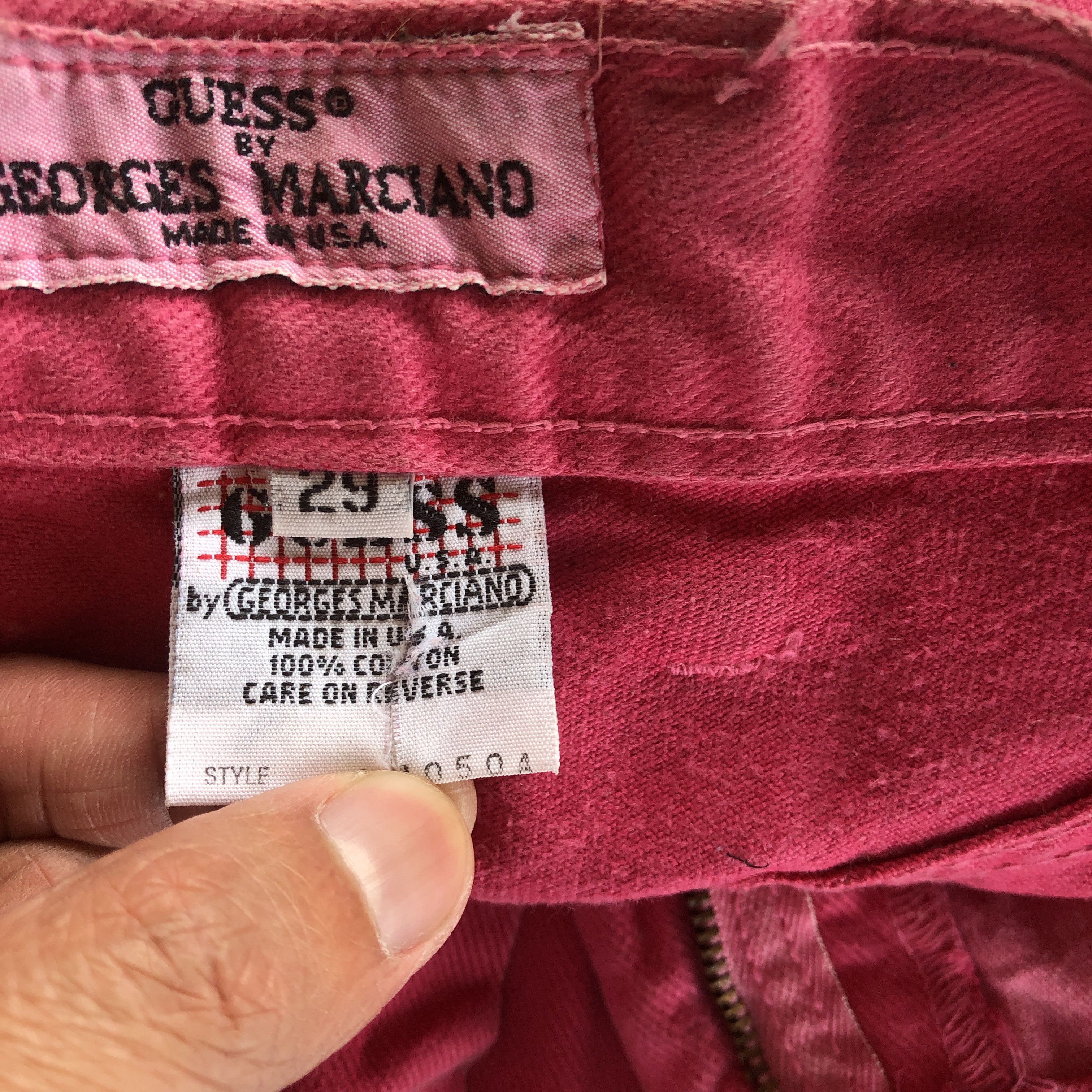 Guess Vintage Guess Jeans Baggy Guess Faded Pink 56789 Size 26" / US 2 / IT 38 - 11 Thumbnail