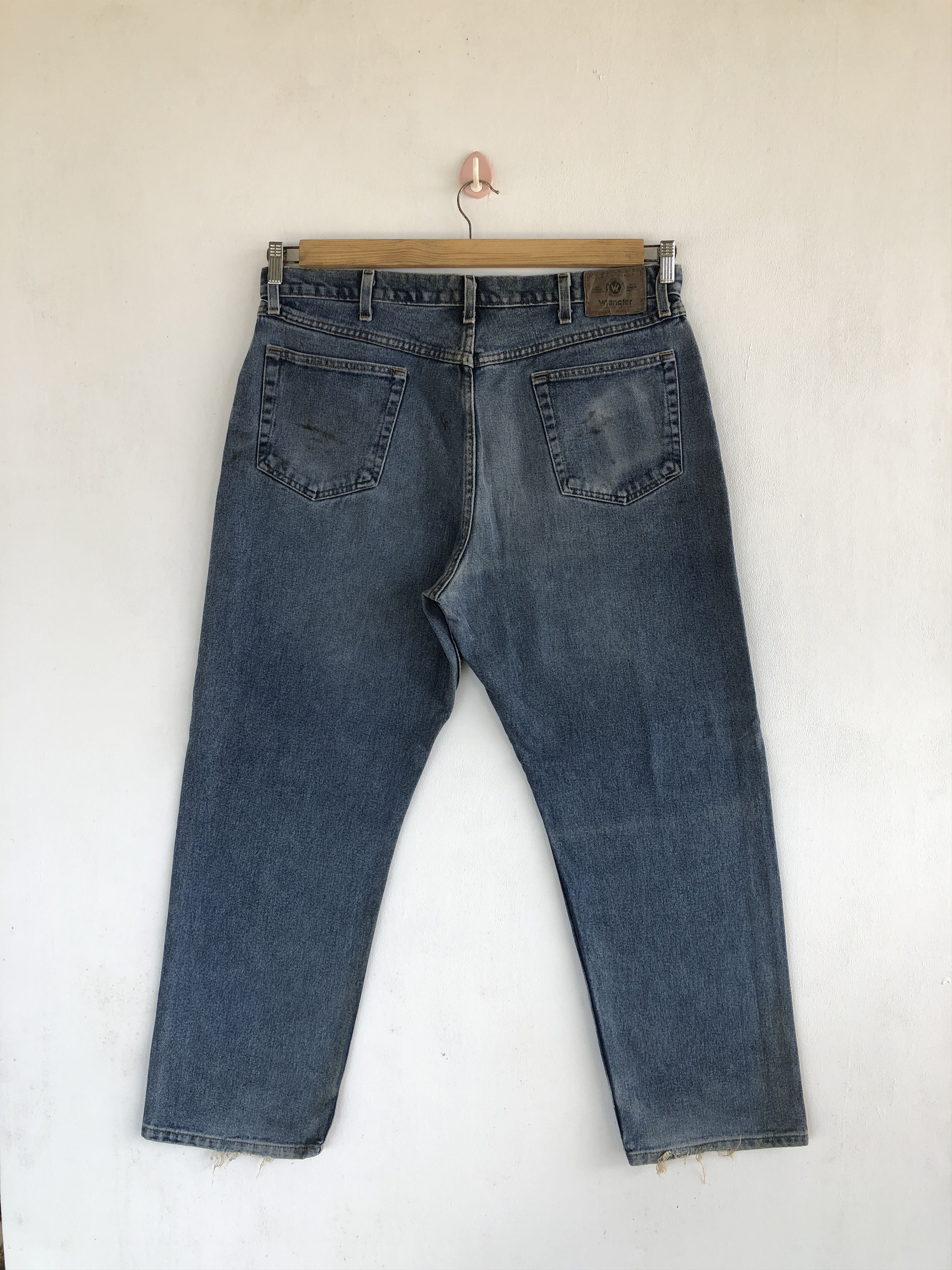 Wrangler Vintage Wrangler Jeans Dirty Wrangler Stonewash Denim Size US 36 / EU 52 - 2 Thumbnail
