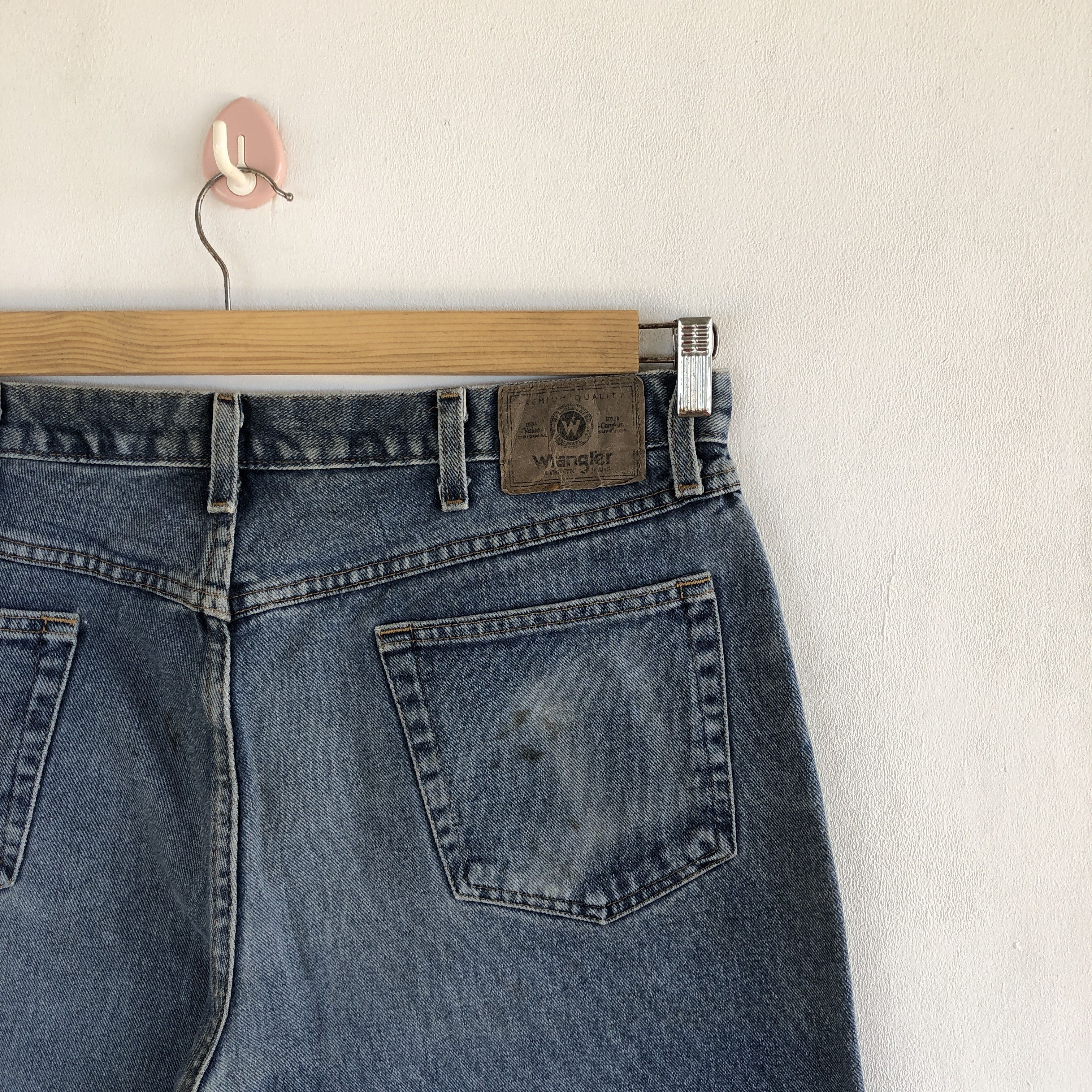 Wrangler Vintage Wrangler Jeans Dirty Wrangler Stonewash Denim Size US 36 / EU 52 - 7 Thumbnail