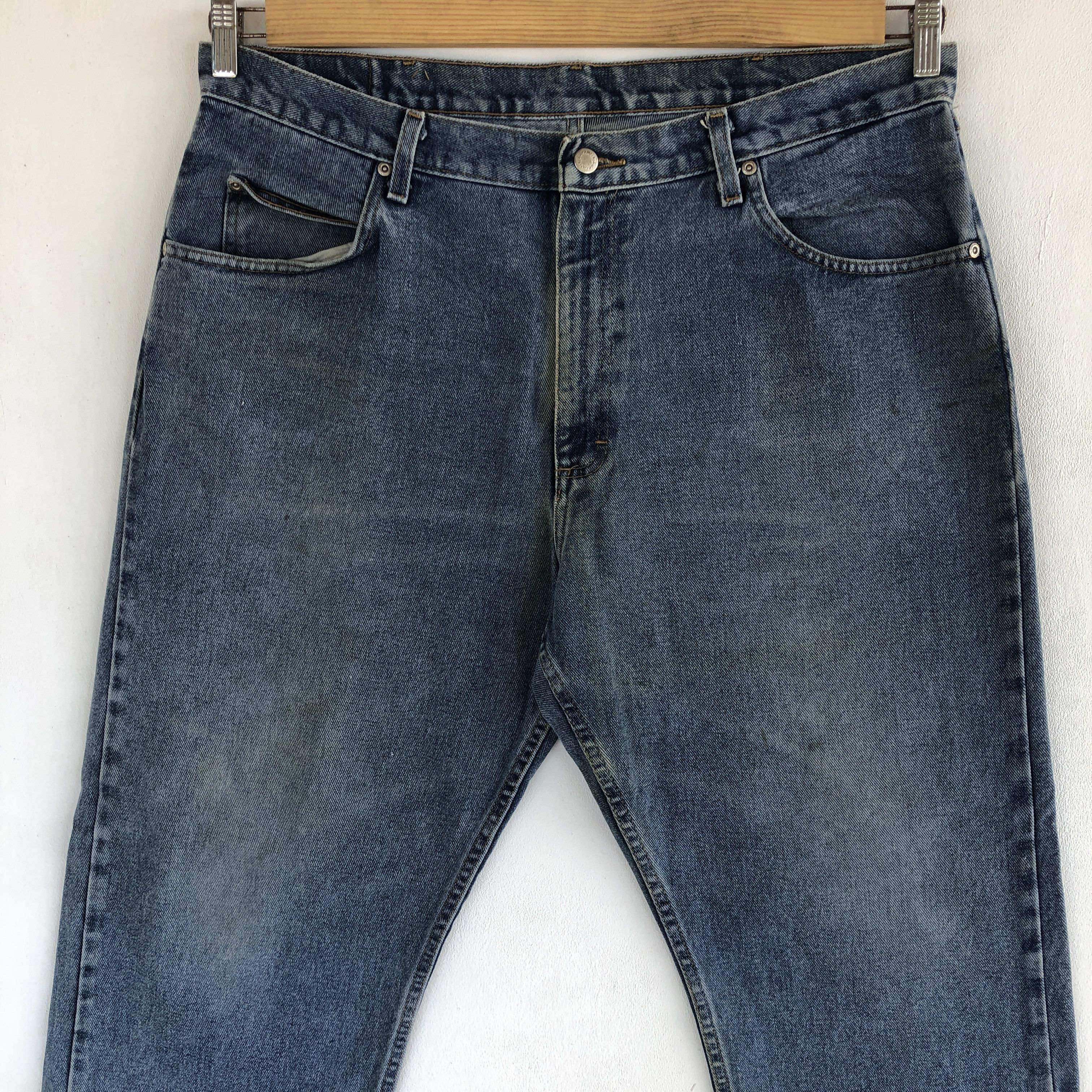 Wrangler Vintage Wrangler Jeans Dirty Wrangler Stonewash Denim Size US 36 / EU 52 - 3 Thumbnail