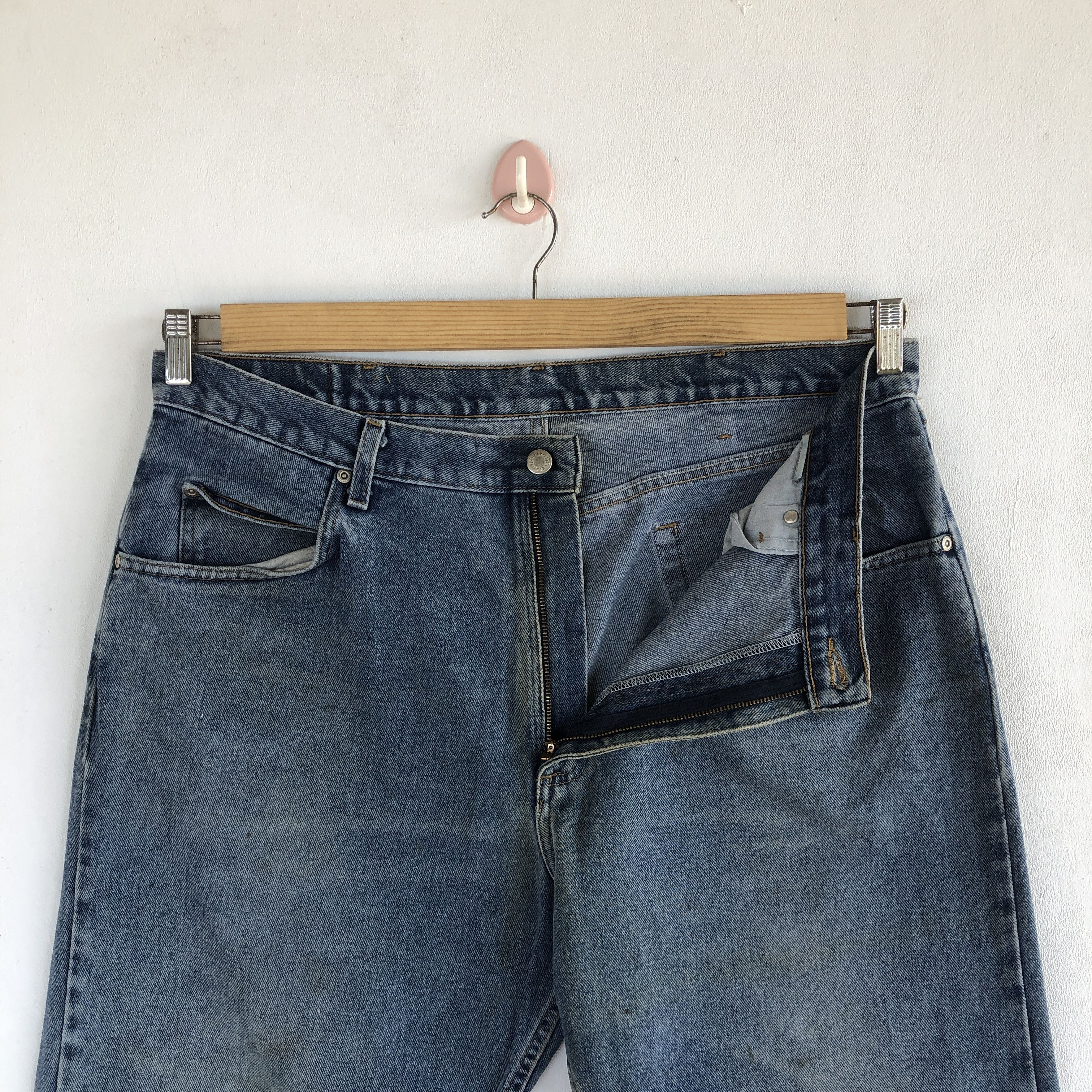 Wrangler Vintage Wrangler Jeans Dirty Wrangler Stonewash Denim Size US 36 / EU 52 - 8 Thumbnail