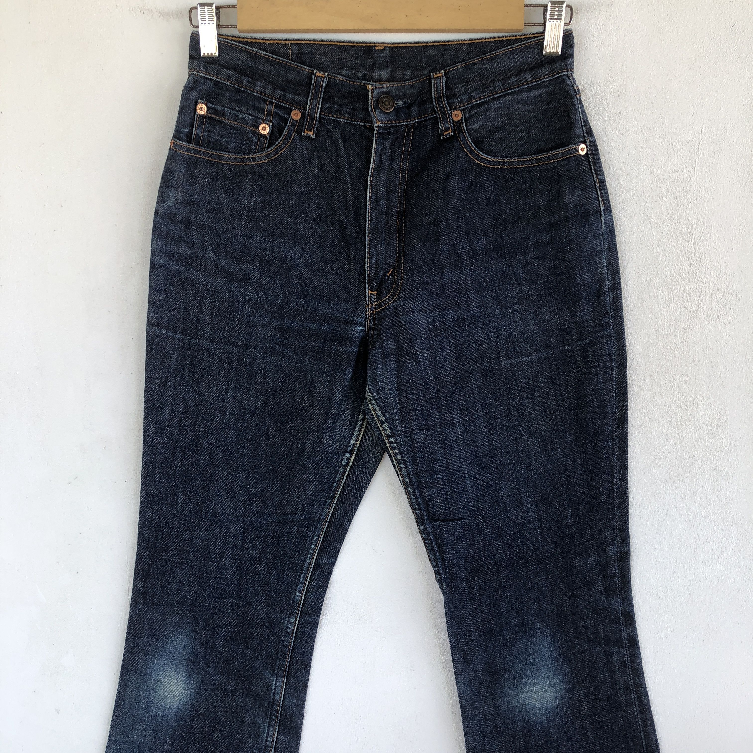 Levi's Vintage Levis 517 Flare Jeans Bootcut Levi's Wide Leg Denim Size 26" / US 2 / IT 38 - 5 Thumbnail