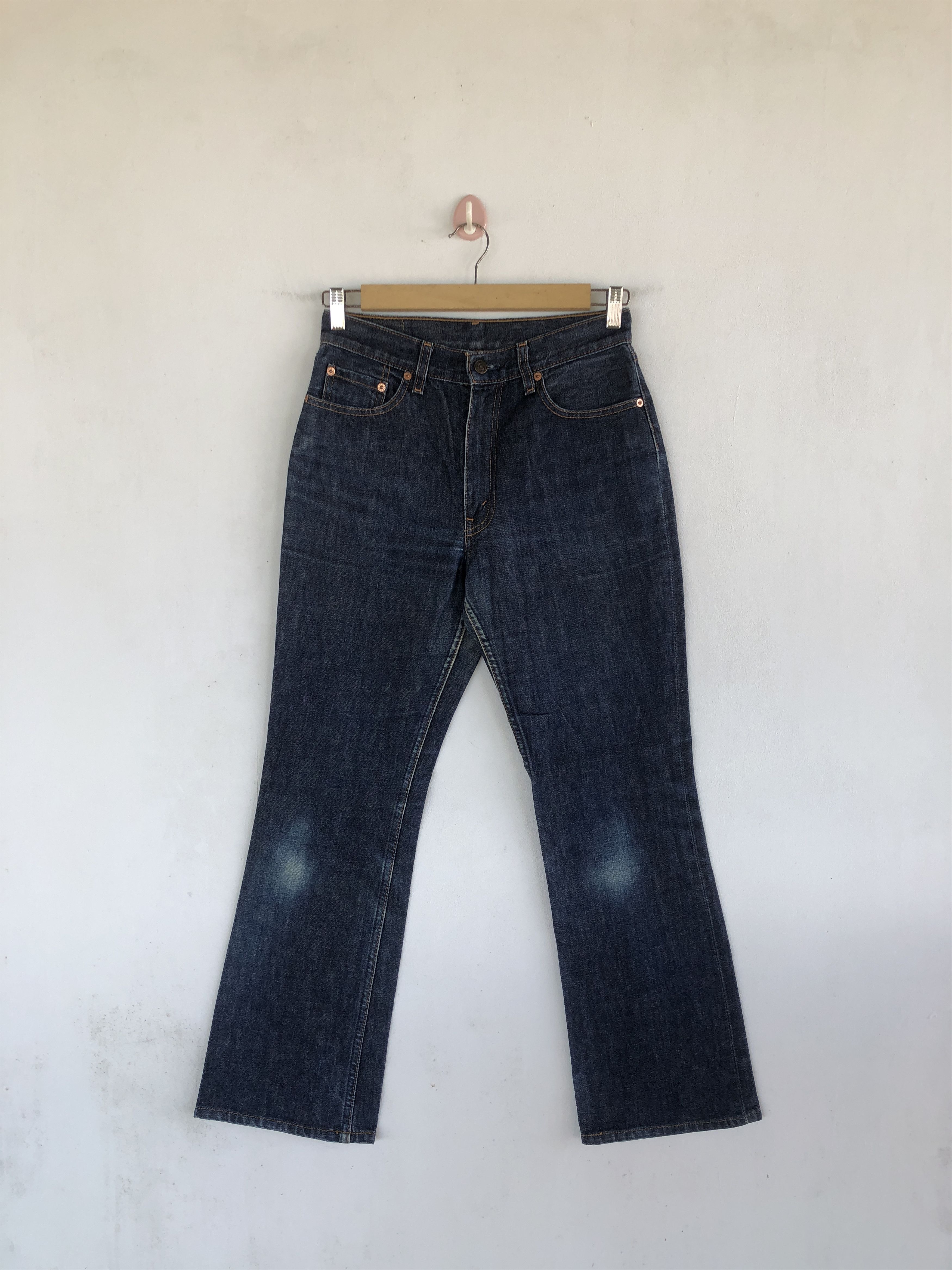 Vintage Levis 517 Faded Black discount Flare Jeans High Waist