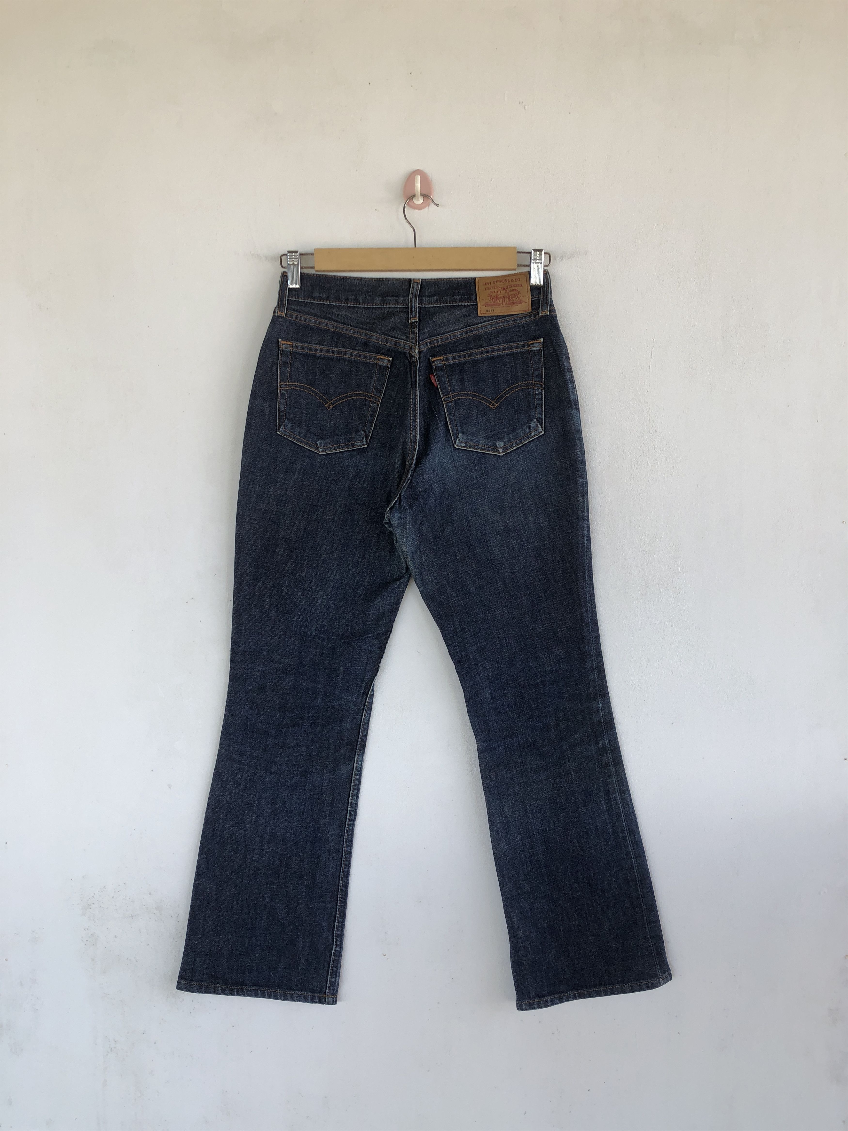 Levi's Vintage Levis 517 Flare Jeans Bootcut Levi's Wide Leg Denim Size 26" / US 2 / IT 38 - 2 Thumbnail
