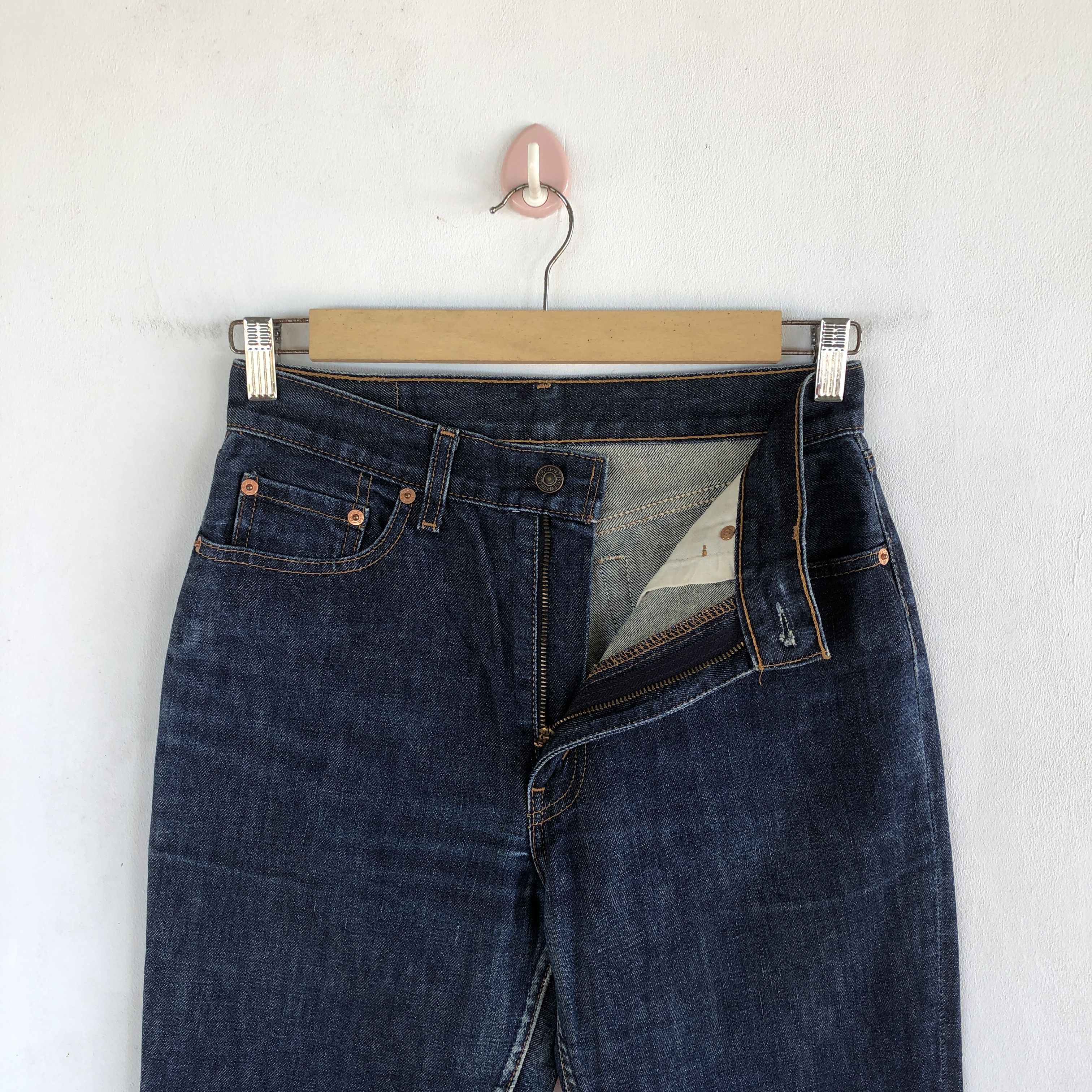 Levi's Vintage Levis 517 Flare Jeans Bootcut Levi's Wide Leg Denim Size 26" / US 2 / IT 38 - 8 Thumbnail