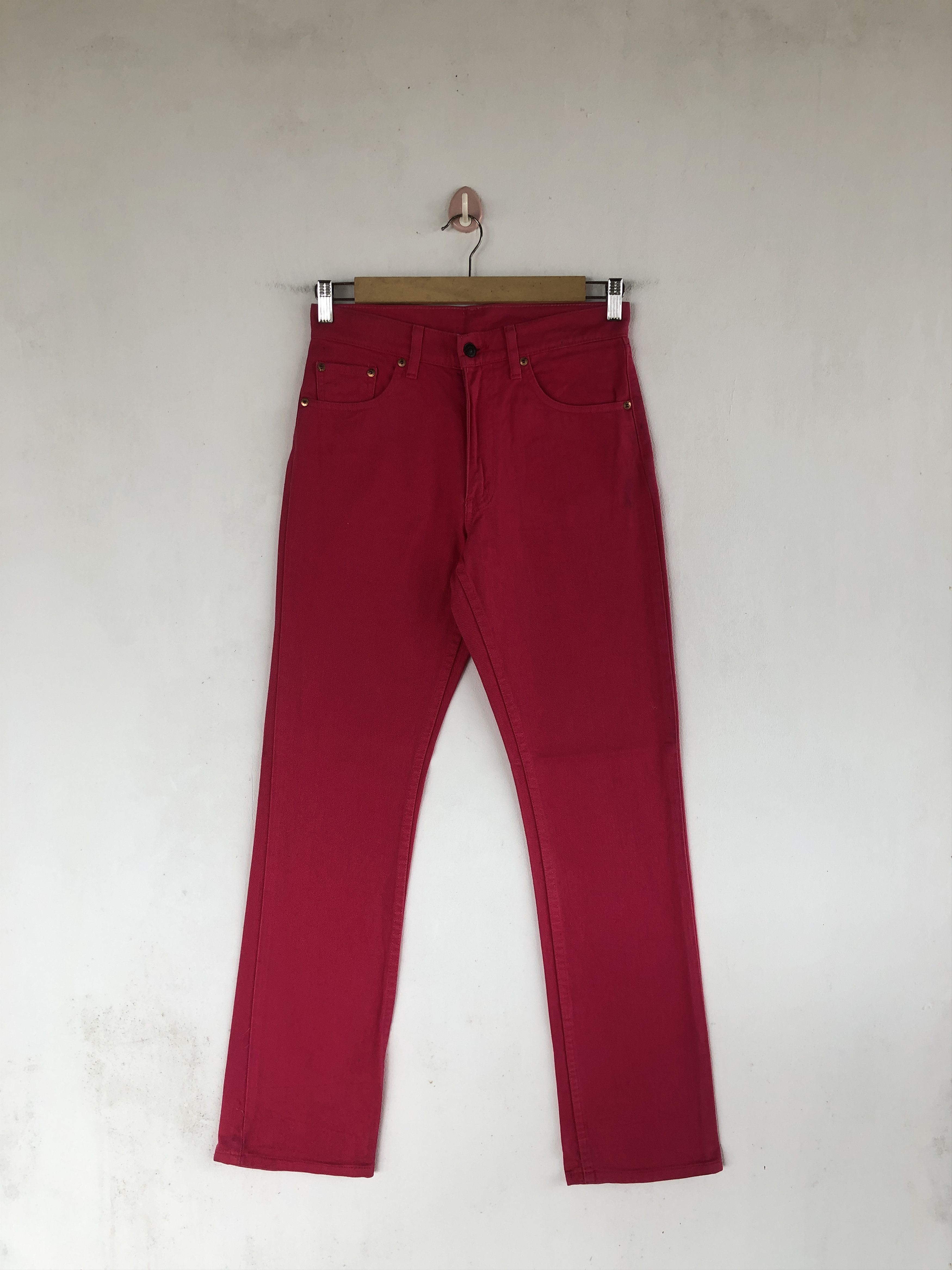 Levi's Vintage Levis Jeans Pink Levi's 554 Denim Pants Size 28" / US 6 / IT 42 - 1 Thumbnail