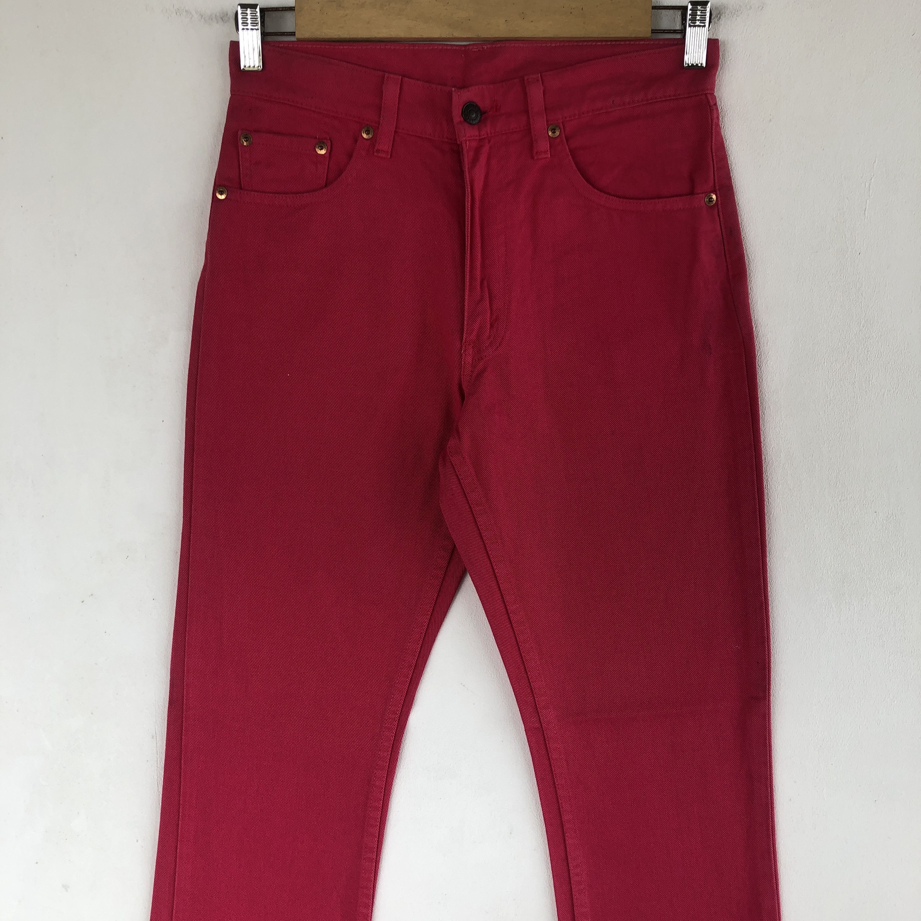 Levi's Vintage Levis Jeans Pink Levi's 554 Denim Pants Size 28" / US 6 / IT 42 - 5 Thumbnail
