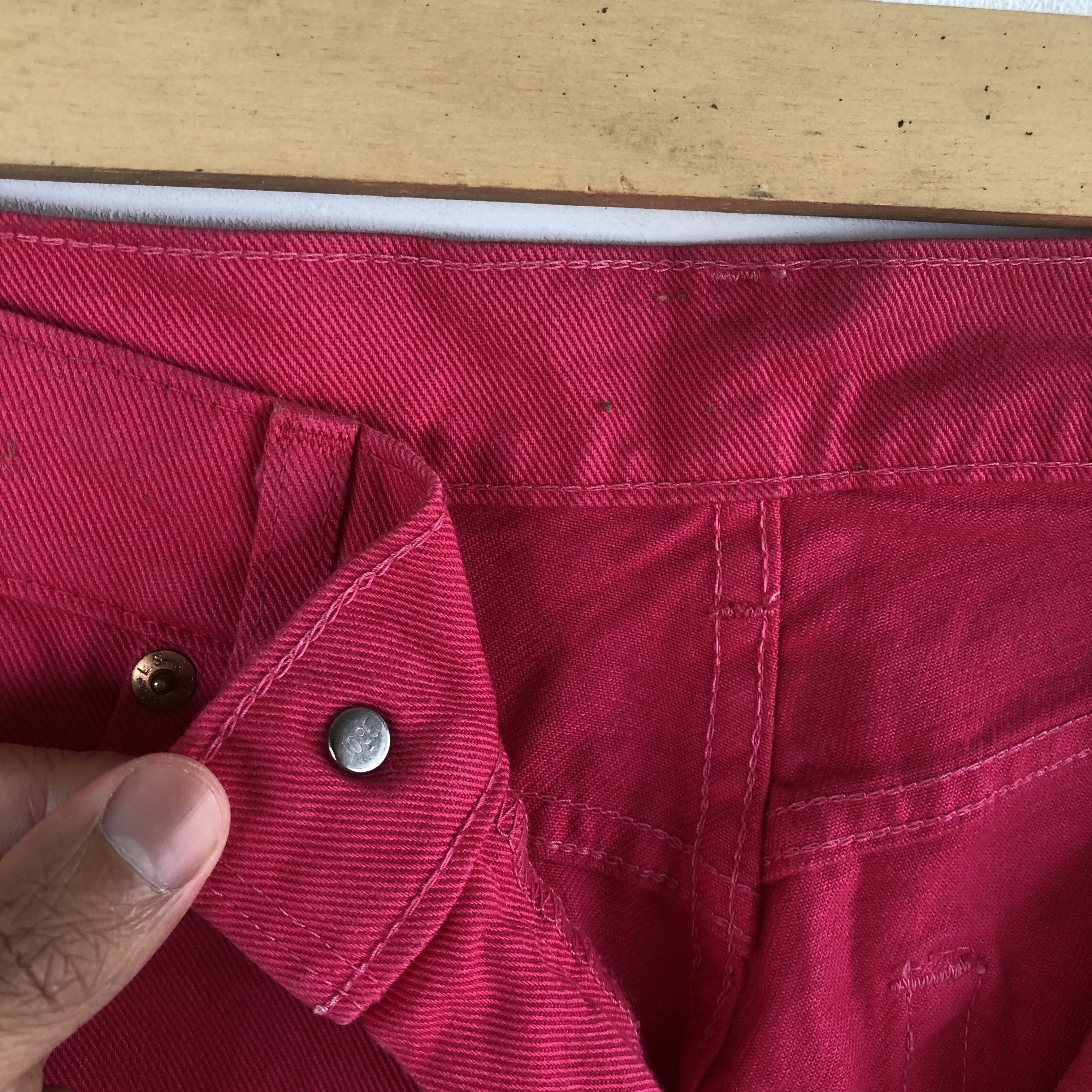 Levi's Vintage Levis Jeans Pink Levi's 554 Denim Pants Size 28" / US 6 / IT 42 - 9 Thumbnail