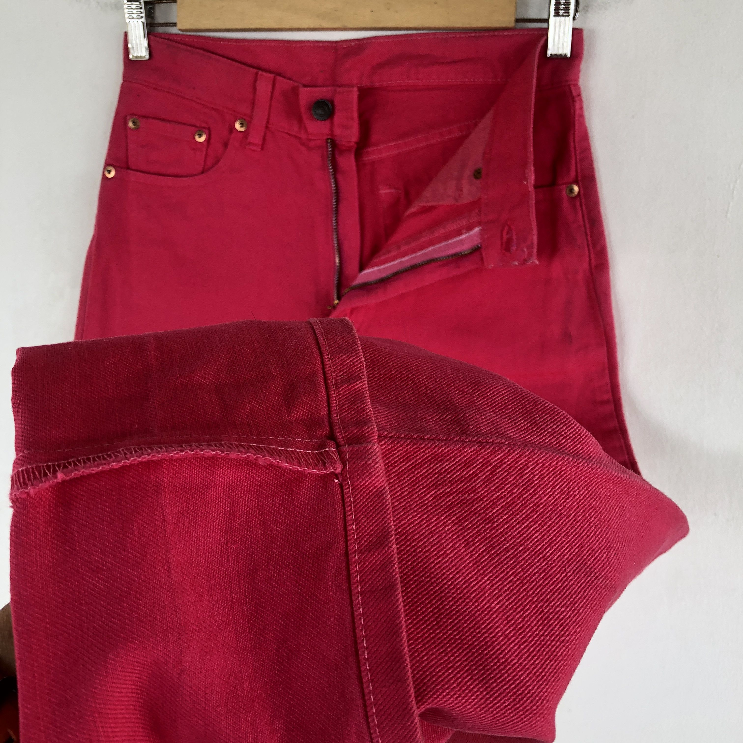 Levi's Vintage Levis Jeans Pink Levi's 554 Denim Pants Size 28" / US 6 / IT 42 - 11 Thumbnail