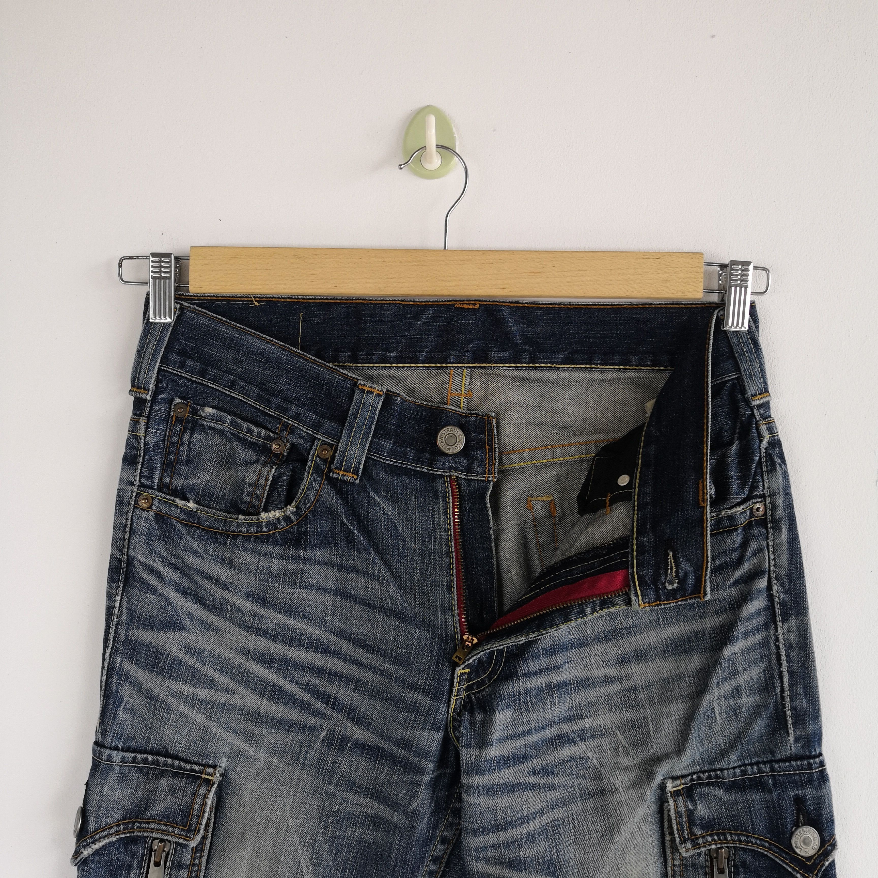 Levi's Vintage Levis Jeans Multi Pocket Cargo Pants Denim Size US 32 / EU 48 - 8 Thumbnail