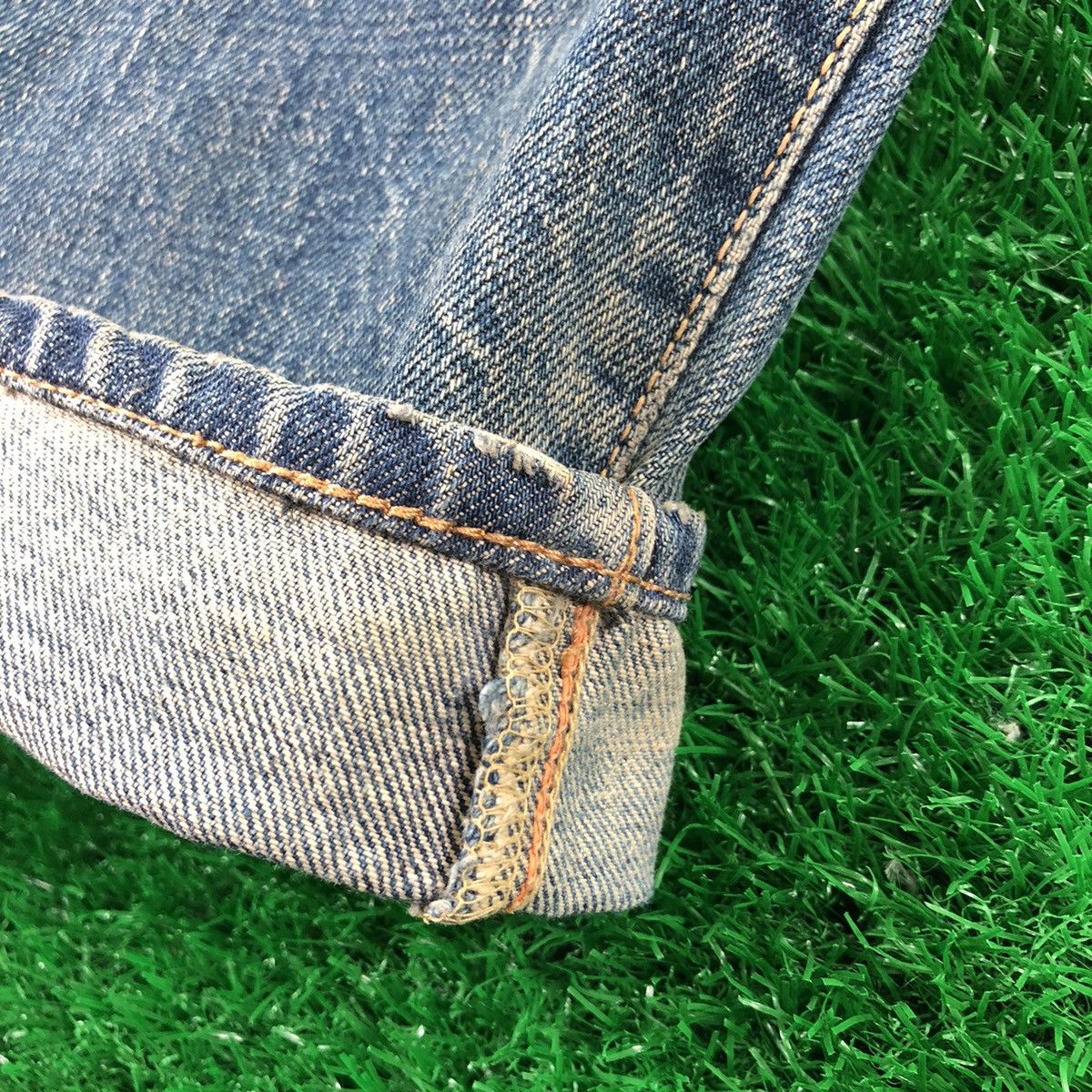 Evisu Vintage Evis Denim Pants Selvedge Suspender Button Size US 34 / EU 50 - 14 Thumbnail