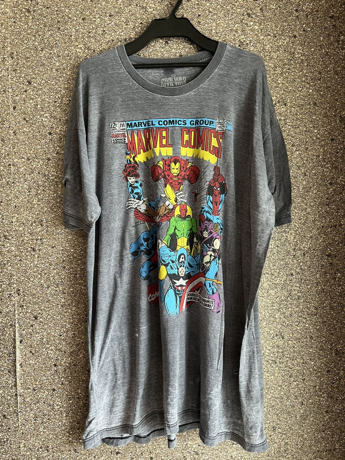 image of Movie Marvel Comics Ft84 in Grey, Men's (Size 2XL)