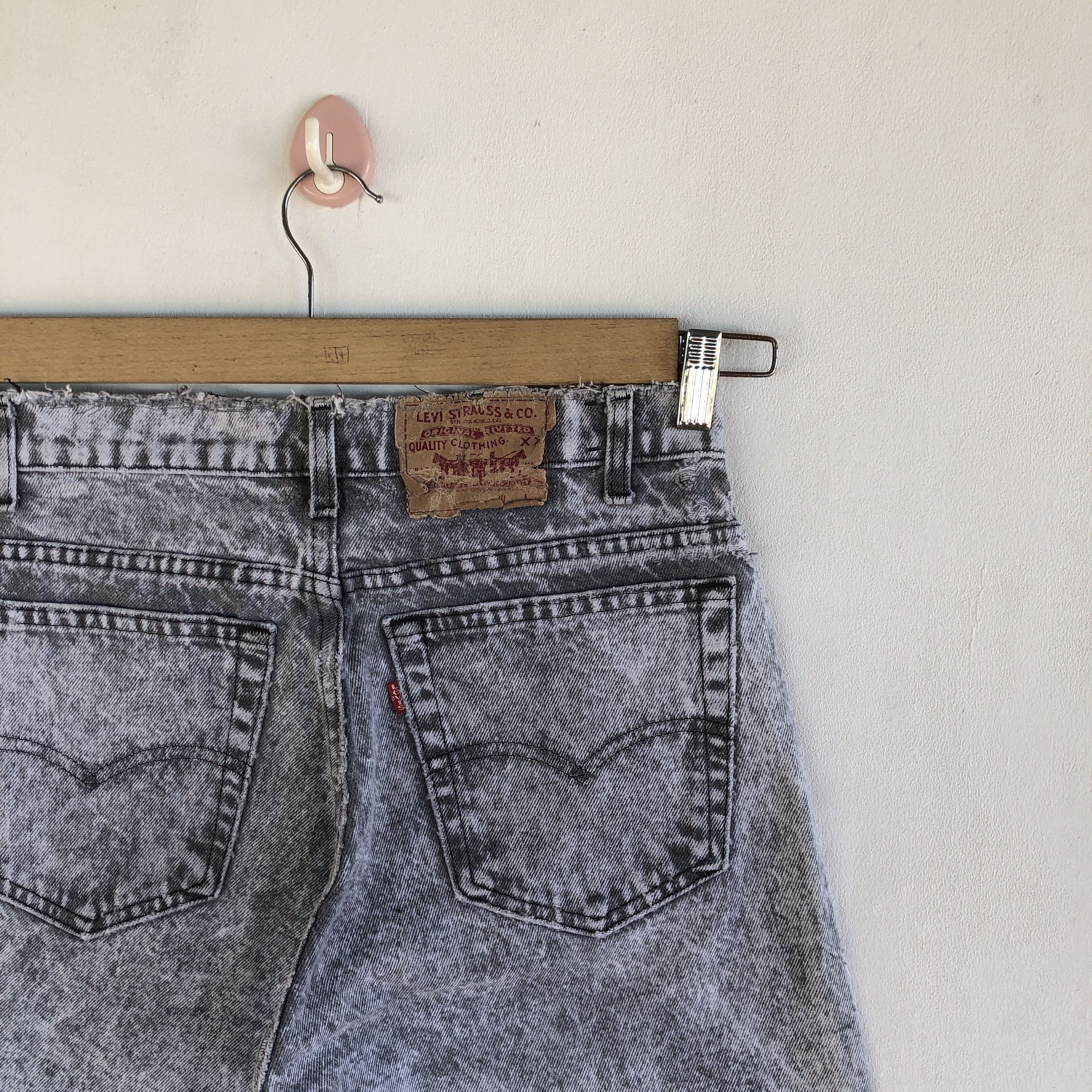 Levi's Vintage 90s Levis 505 Acid Wash Jeans Levis Faded Denim Size 28" / US 6 / IT 42 - 7 Thumbnail