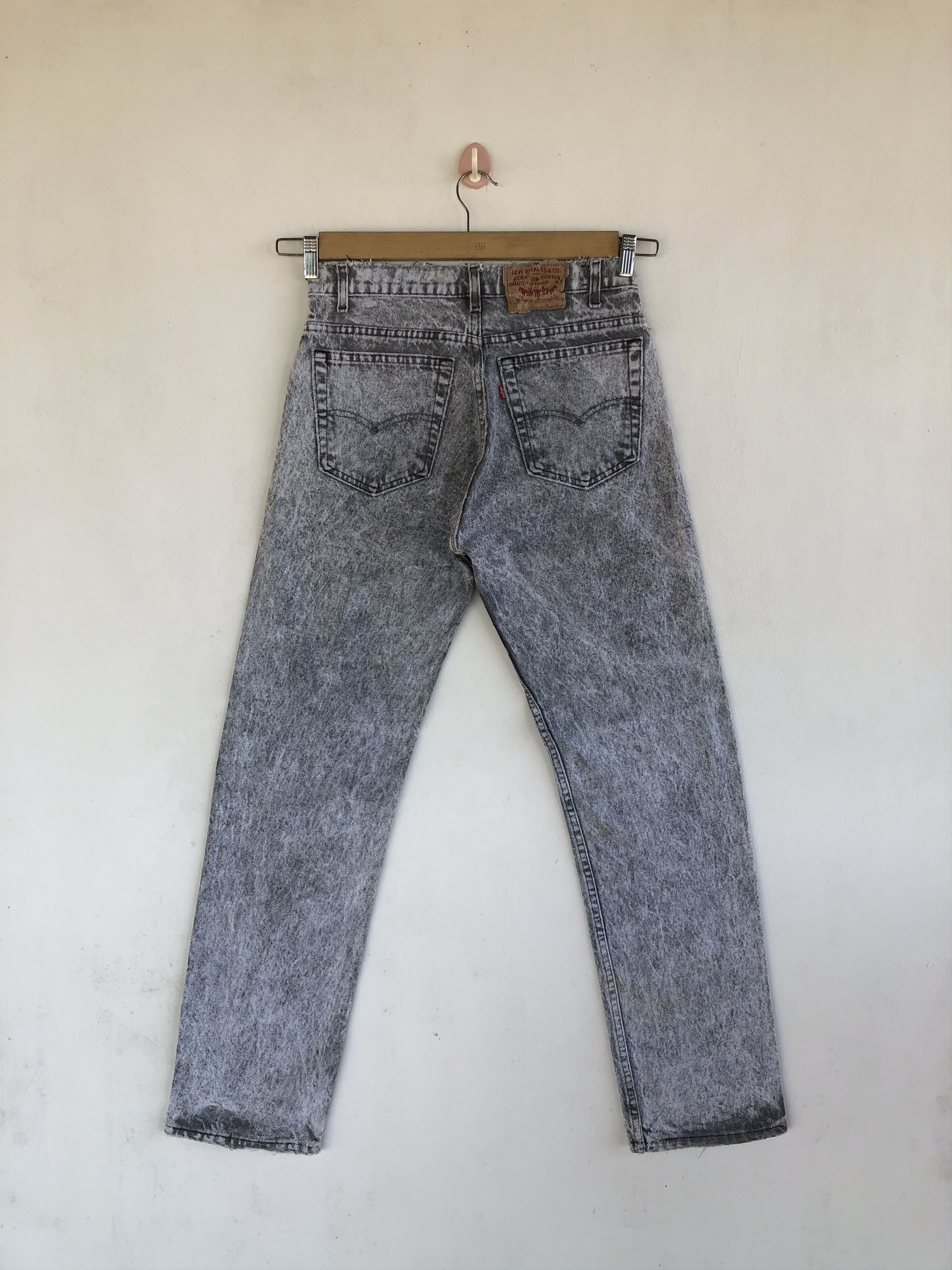 Levi's Vintage 90s Levis 505 Acid Wash Jeans Levis Faded Denim Size 28" / US 6 / IT 42 - 2 Thumbnail