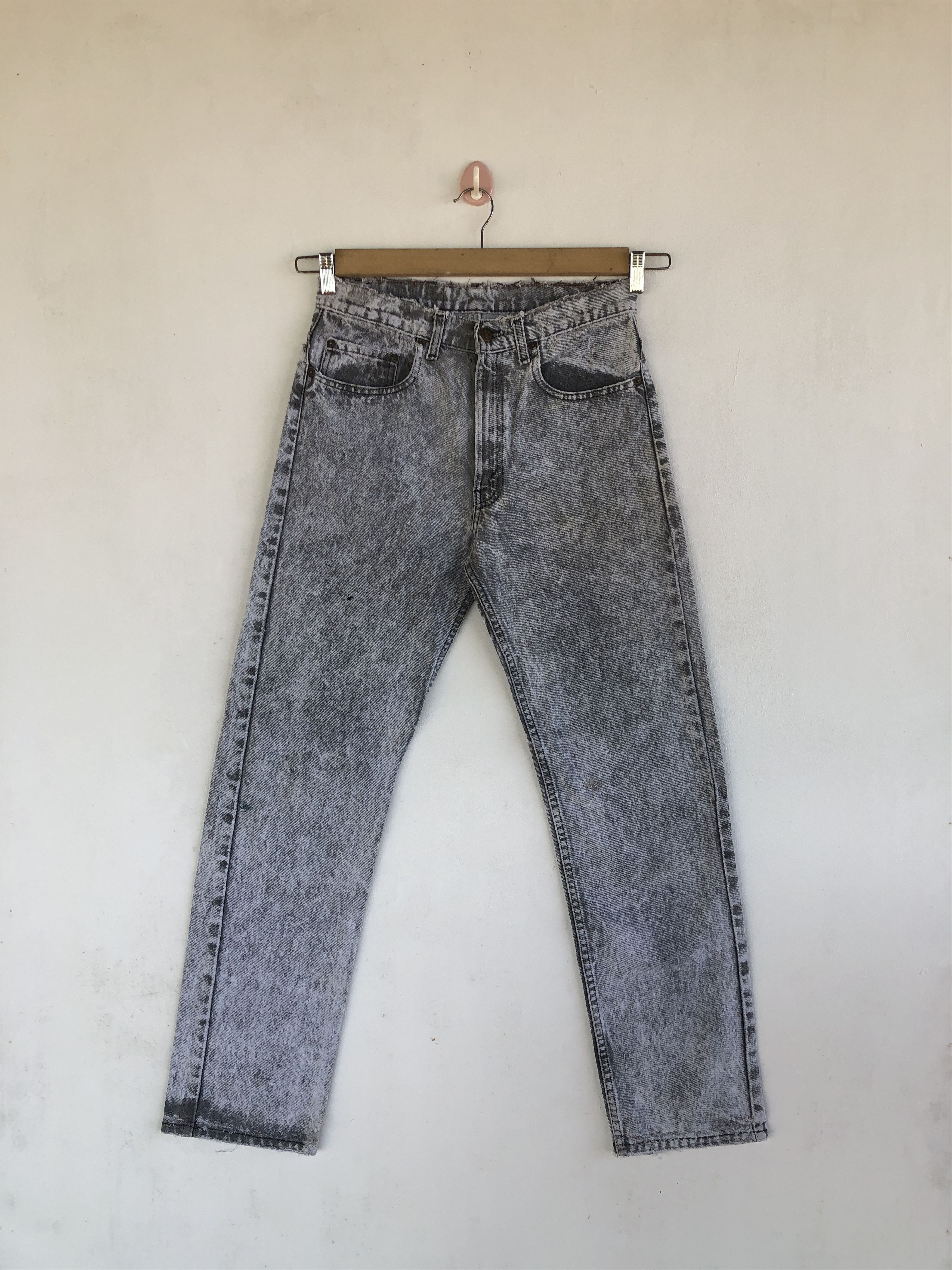 Levi's Vintage 90s Levis 505 Acid Wash Jeans Levis Faded Denim Size 28" / US 6 / IT 42 - 1 Thumbnail
