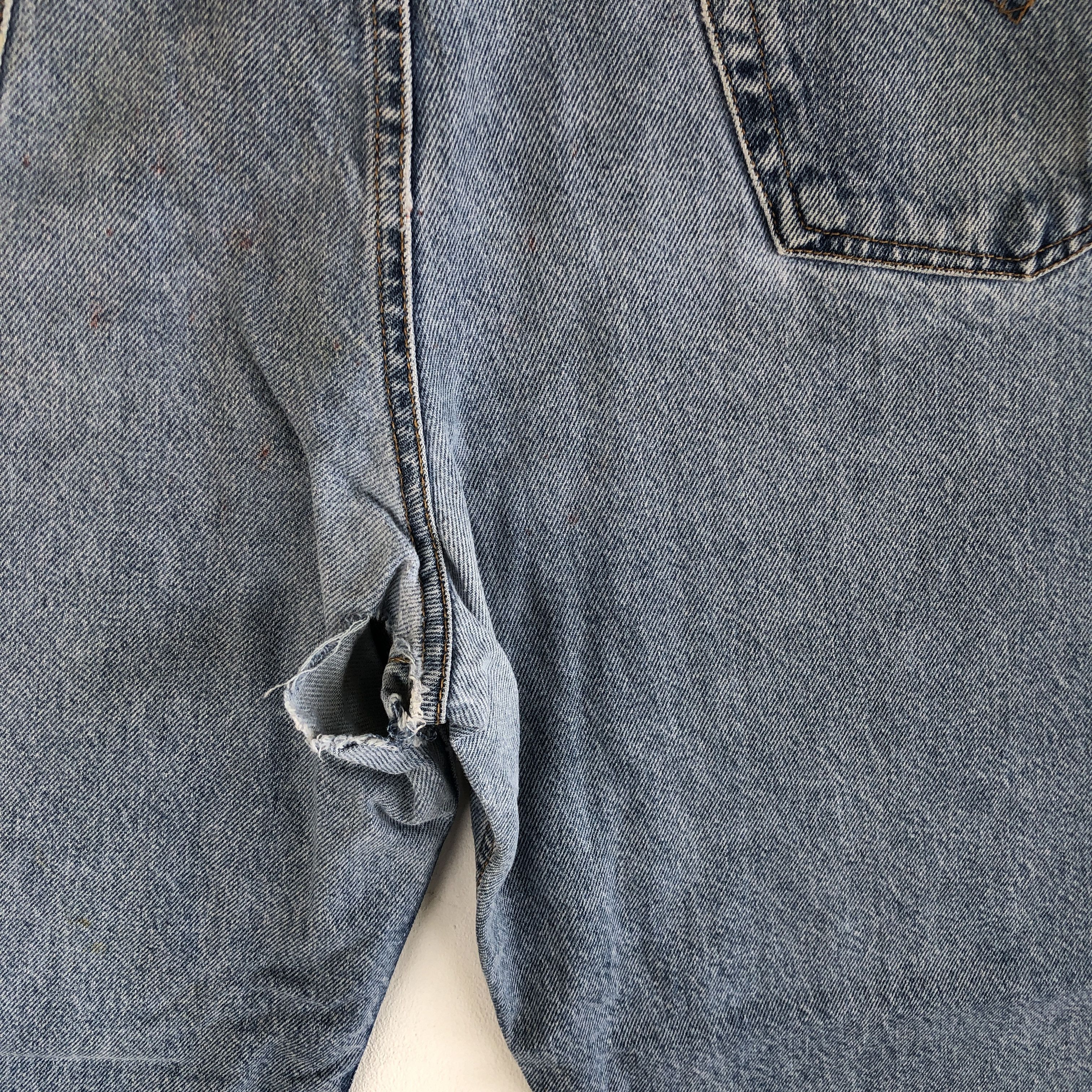 Levi's Vintage Levis Distressed Jeans Orange Tab Levi's 545 Denim Size US 40 / EU 56 - 8 Thumbnail