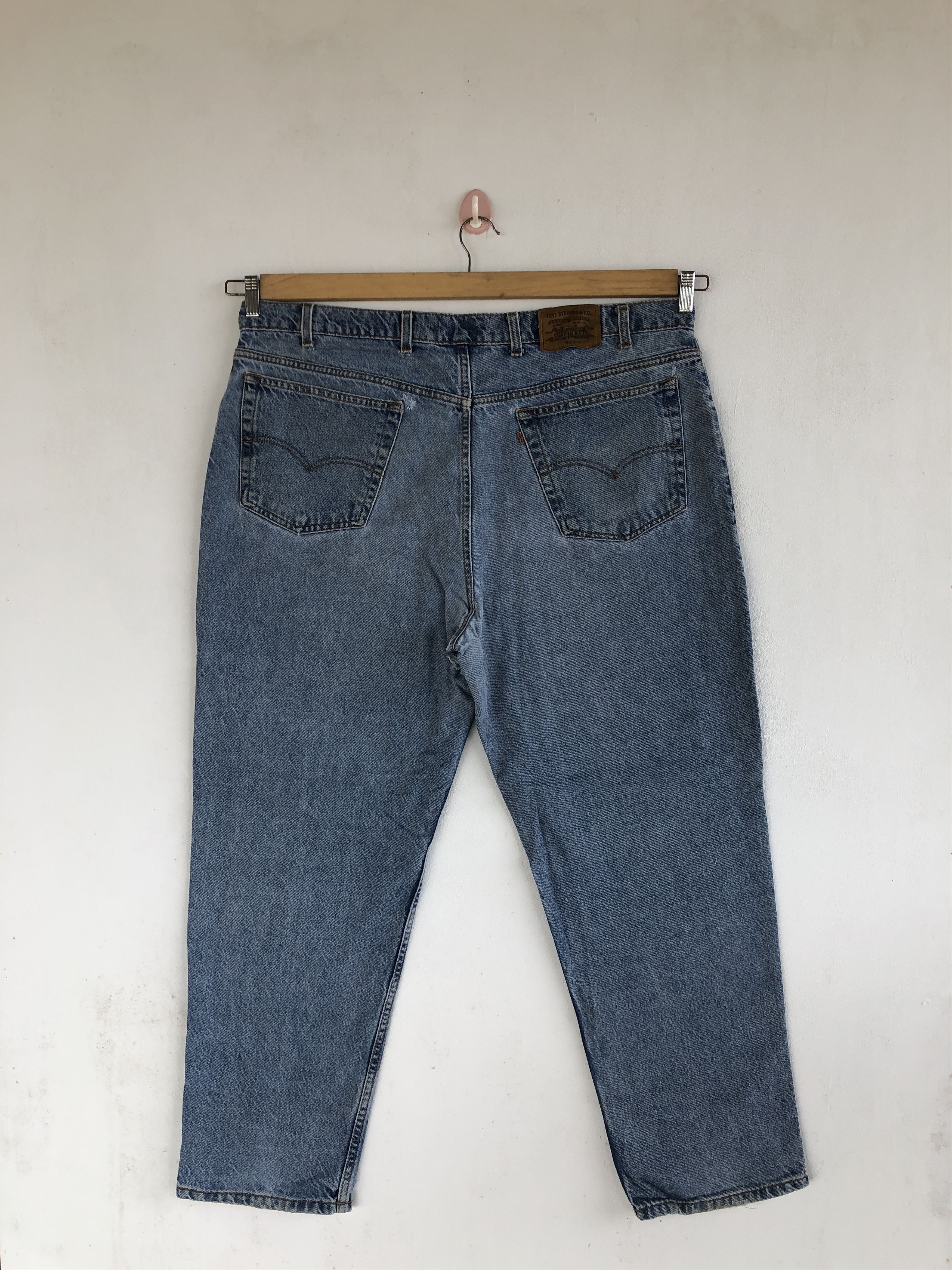 Levi's Vintage Levis Distressed Jeans Orange Tab Levi's 545 Denim Size US 40 / EU 56 - 2 Thumbnail