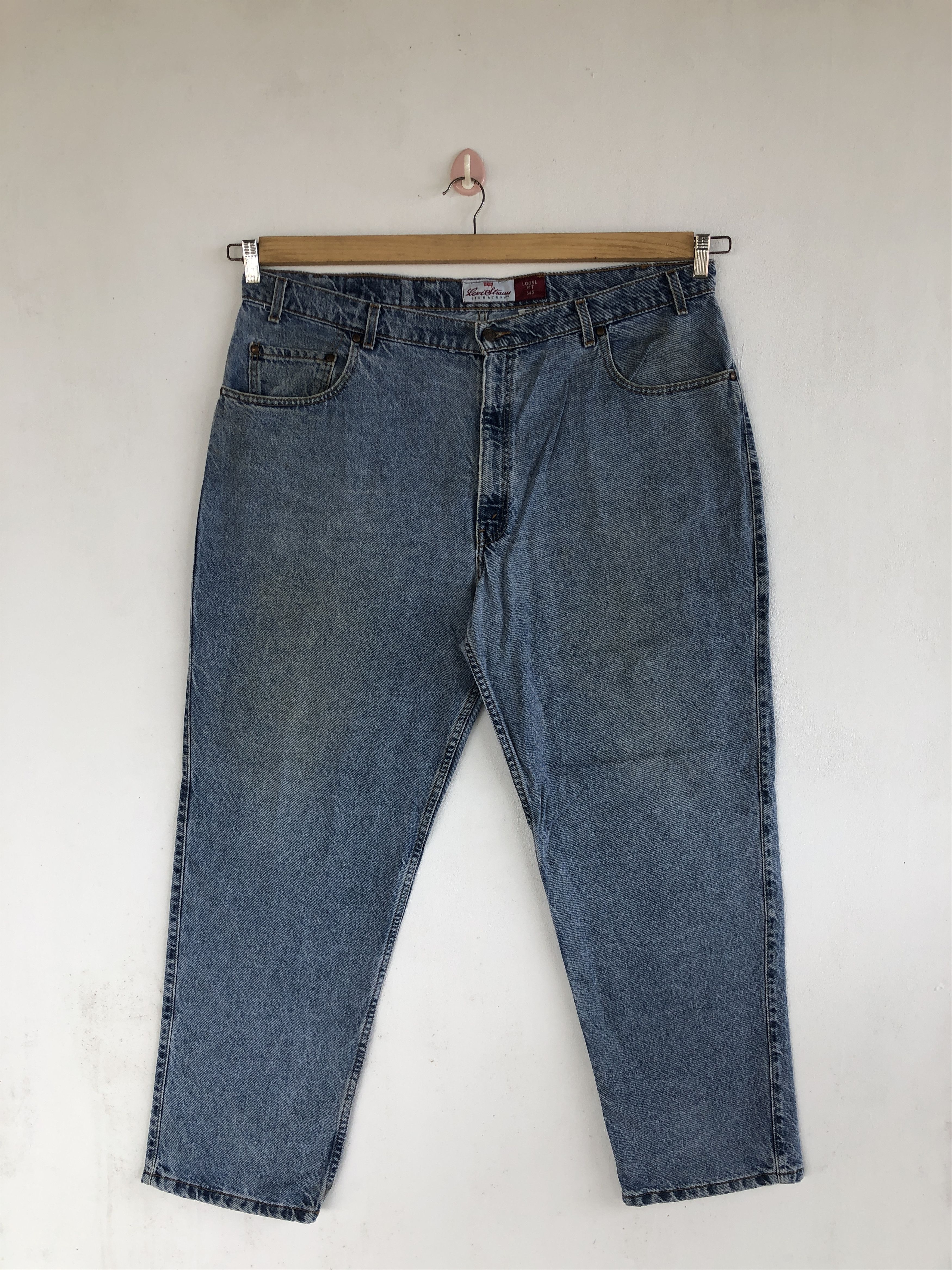 Vintage Levis Distressed Jeans Orange Tab Levi's 545 Denim