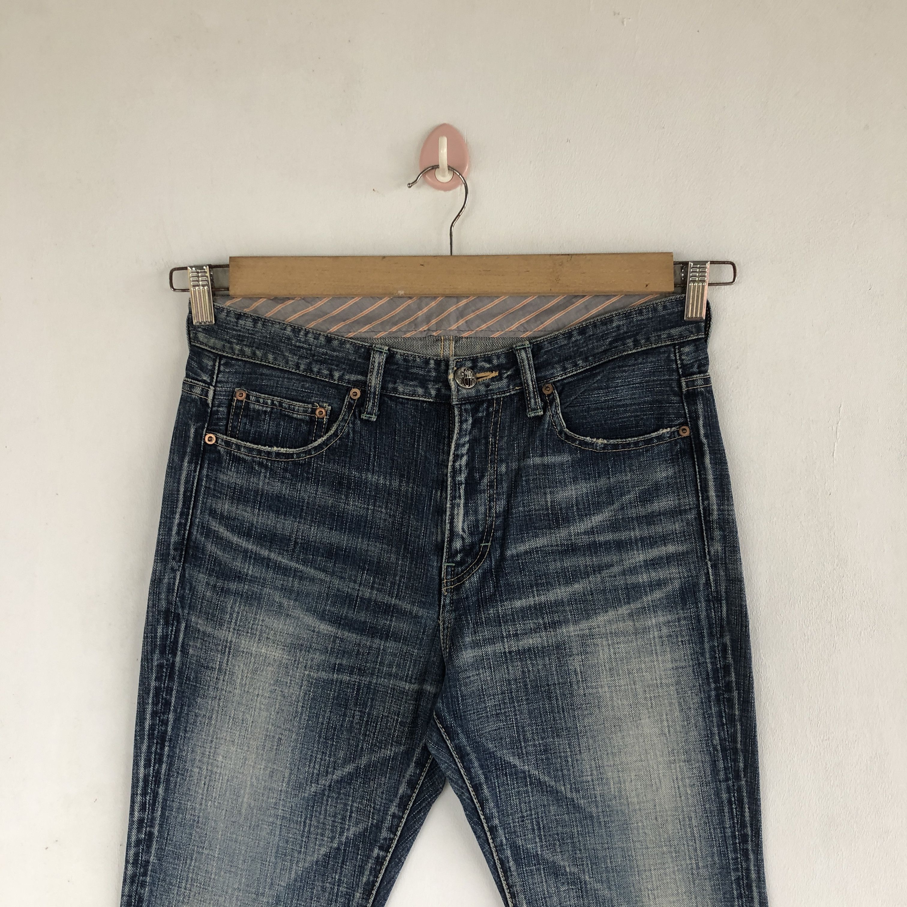 Japanese Brand Vintage Naked Sun Flare Jeans Japanese Harajuku Denim Size US 30 / EU 46 - 3 Thumbnail