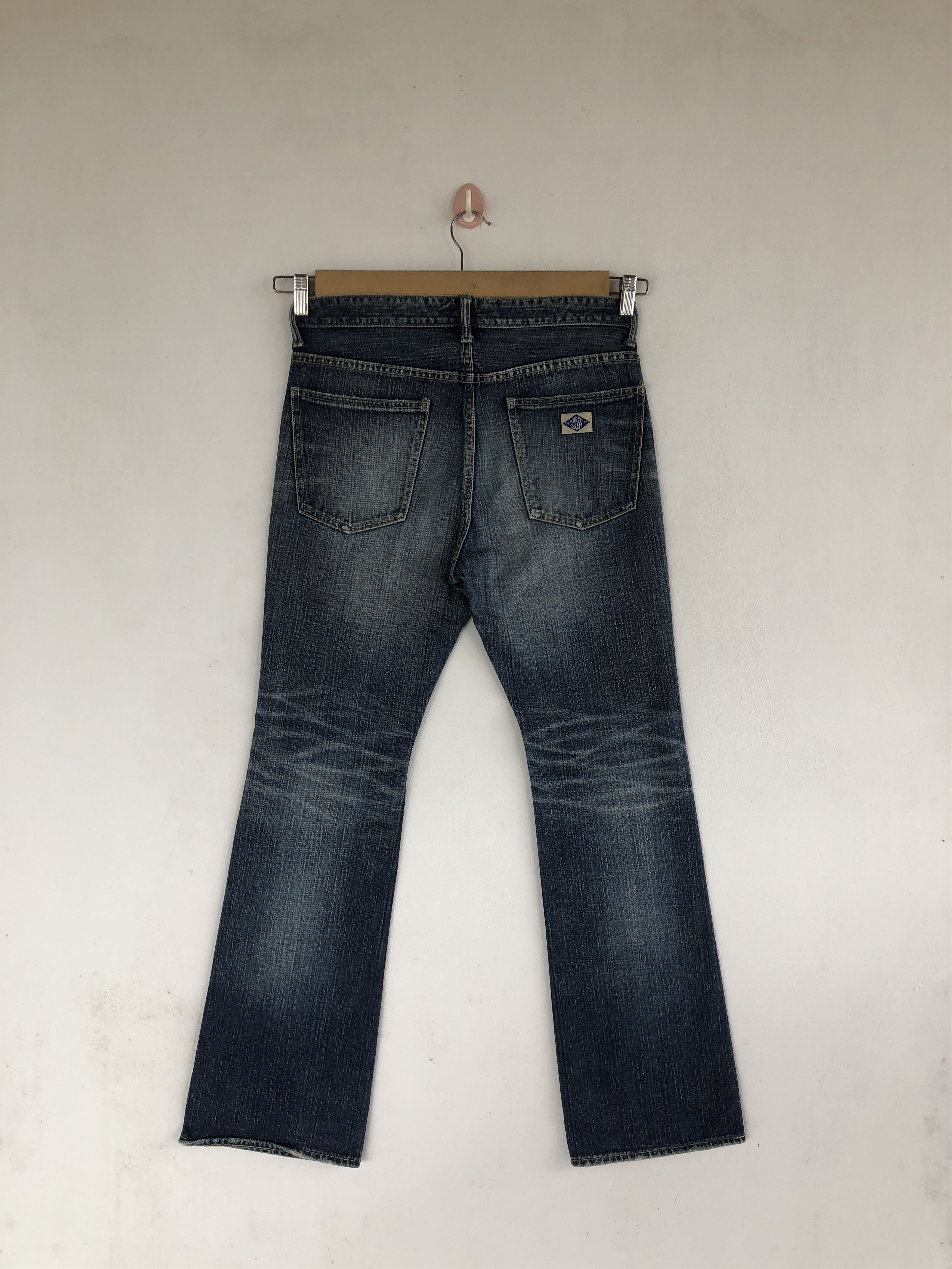 Japanese Brand Vintage Naked Sun Flare Jeans Japanese Harajuku Denim Size US 30 / EU 46 - 2 Thumbnail