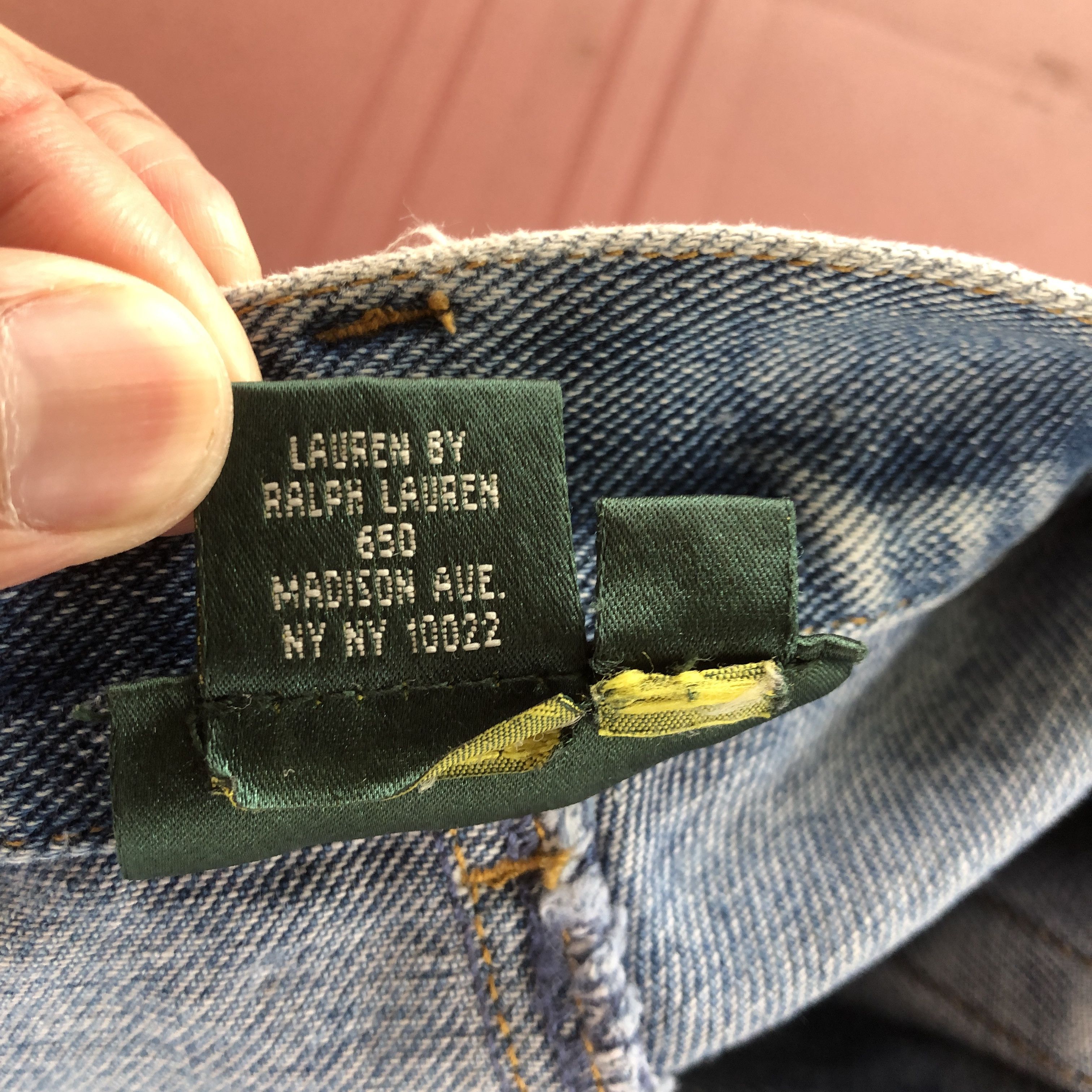 Polo Ralph Lauren Vintage 90s Ralph Lauren Jeans Ralph Lauren Baggy Denim Size US 30 / EU 46 - 12 Thumbnail