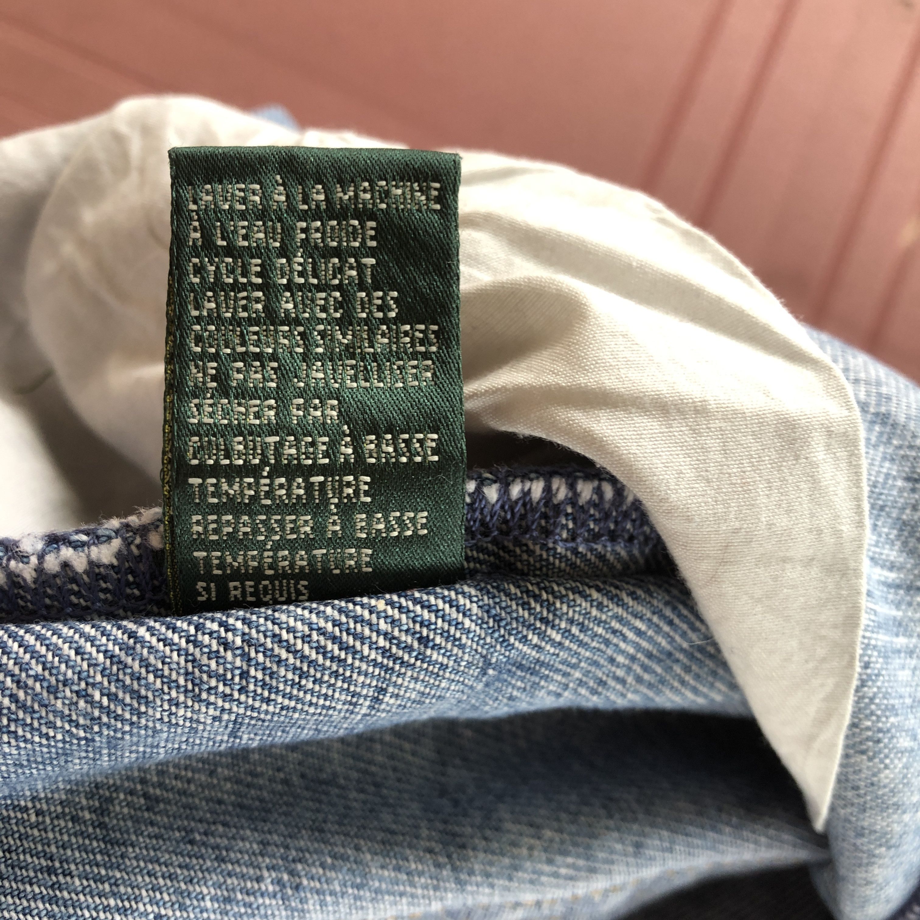 Polo Ralph Lauren Vintage 90s Ralph Lauren Jeans Ralph Lauren Baggy Denim Size US 30 / EU 46 - 14 Thumbnail