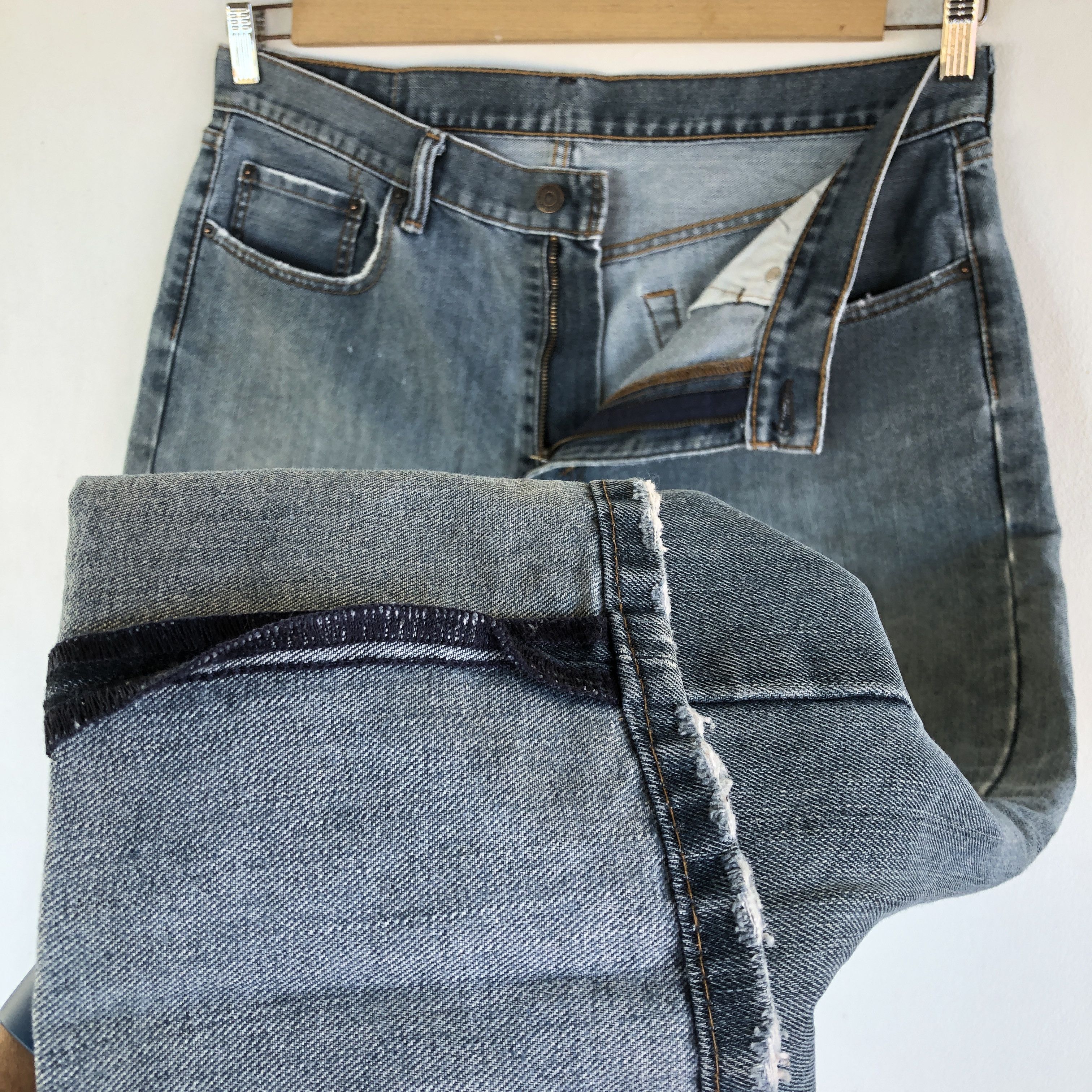 Levi's Vintage Levis Faded Baggy Jeans Levi's 559 Light Wash Denim Size US 34 / EU 50 - 8 Thumbnail